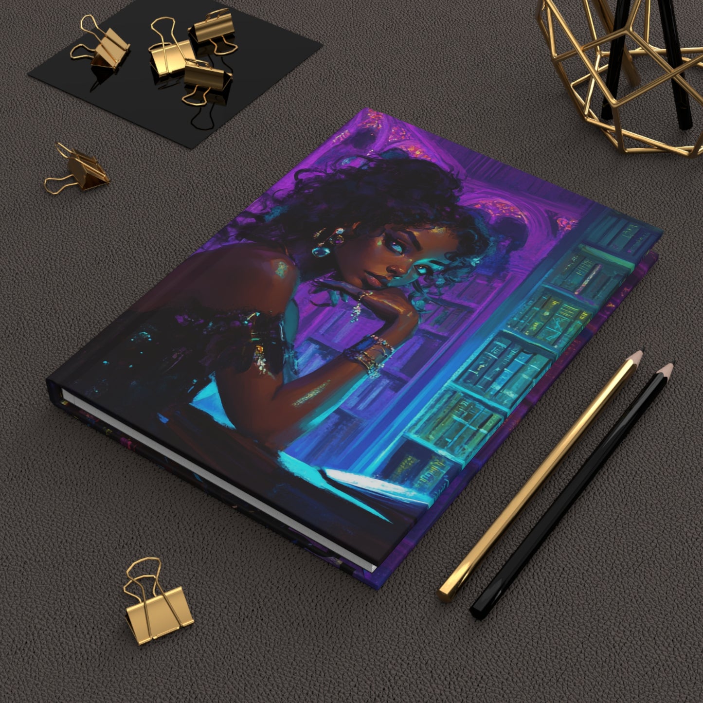 Enchanted Library - Standard Hardcover Journal Enchanted Library - Standard Hardcover Journal Wishstoria
