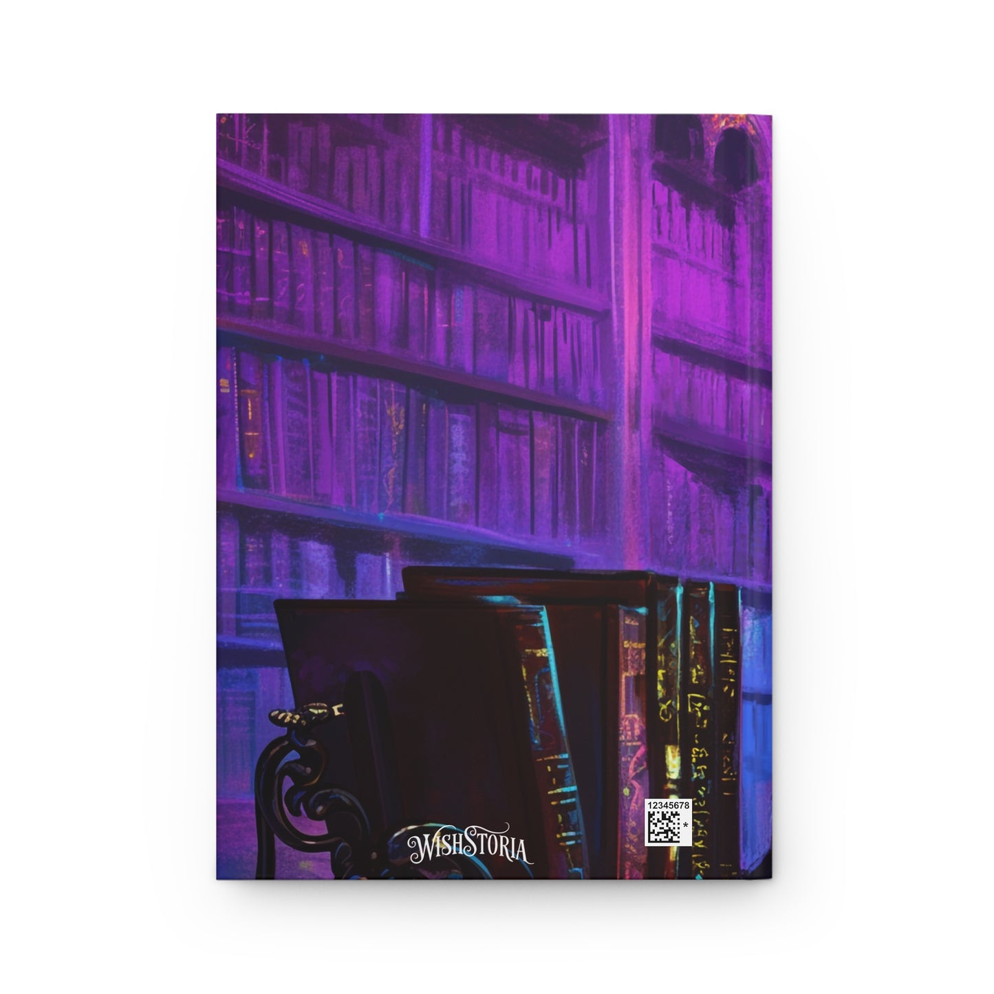 Enchanted Library - Standard Hardcover Journal Enchanted Library - Standard Hardcover Journal Wishstoria