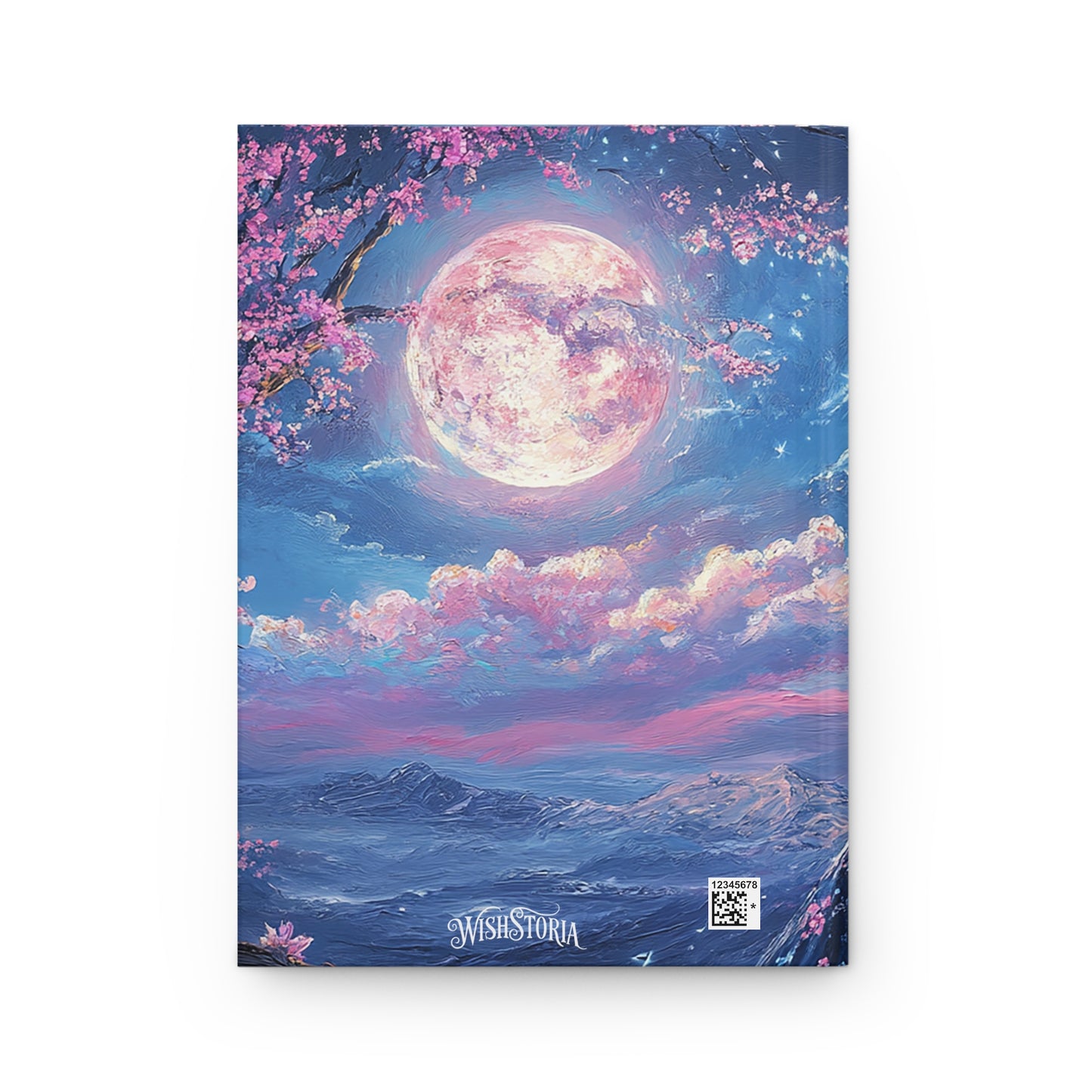 Under a Blue Moon - Standard Hardcover Journal Under a Blue Moon - Standard Hardcover Journal Wishstoria