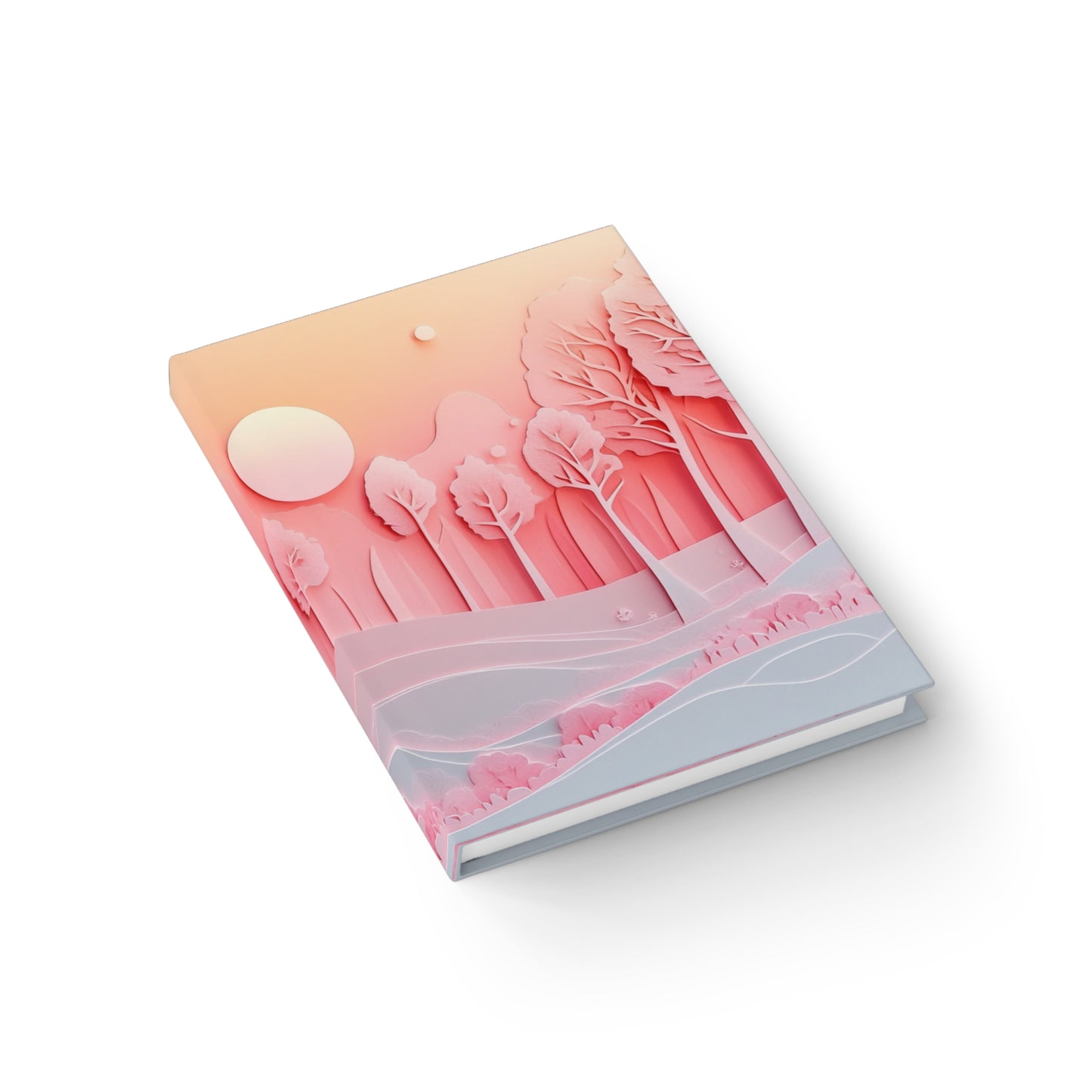 Dreamy Pink Forest - Mini Hardcover Journal Dreamy Pink Forest - Mini Hardcover Journal Wishstoria