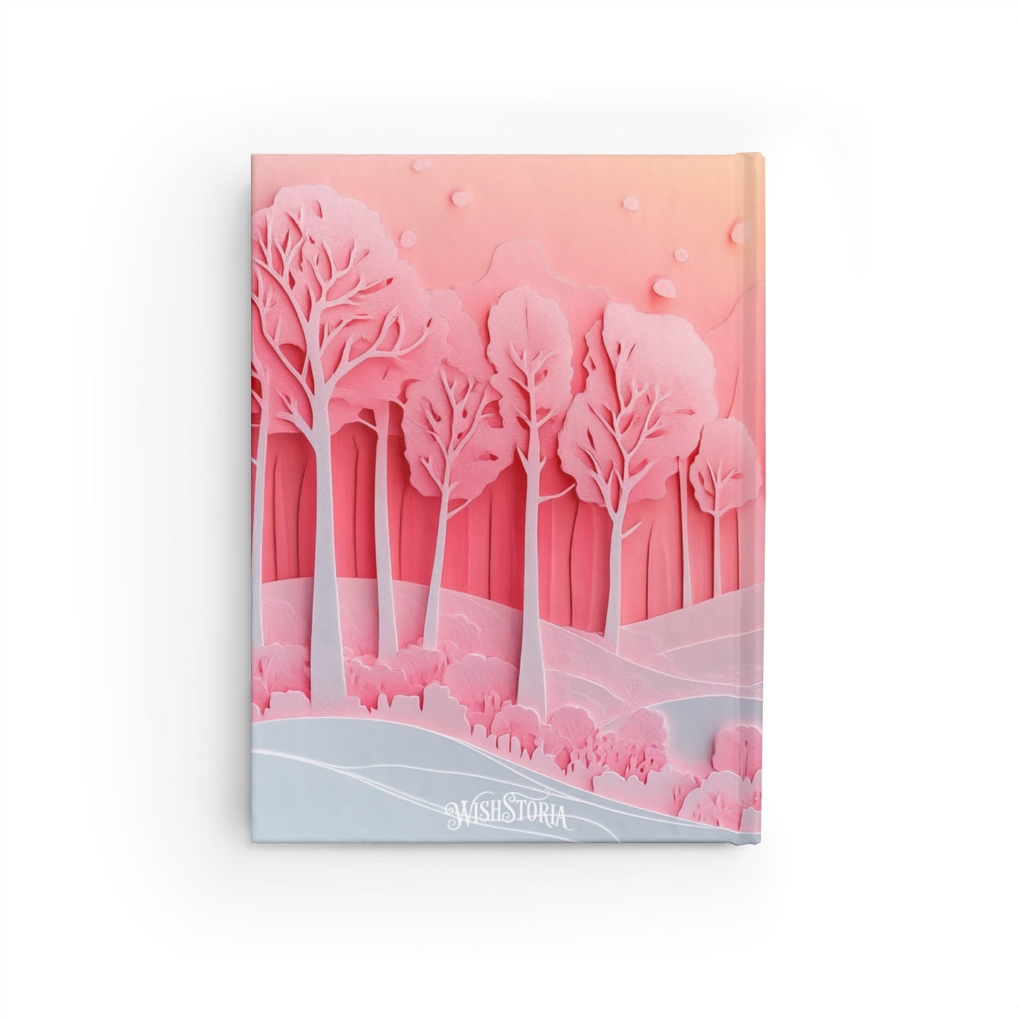 Dreamy Pink Forest - Mini Hardcover Journal Dreamy Pink Forest - Mini Hardcover Journal Wishstoria