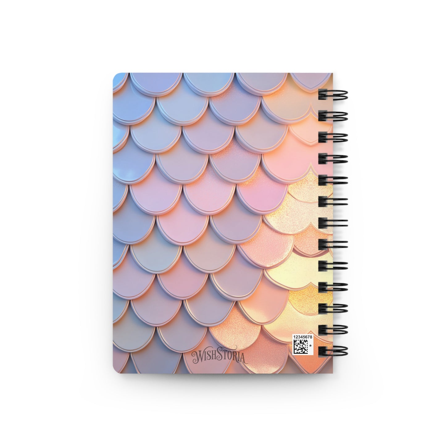 Spiral Bound Journal - Mermaid's tail Spiral Bound Journal - Mermaid's tail Wishstoria