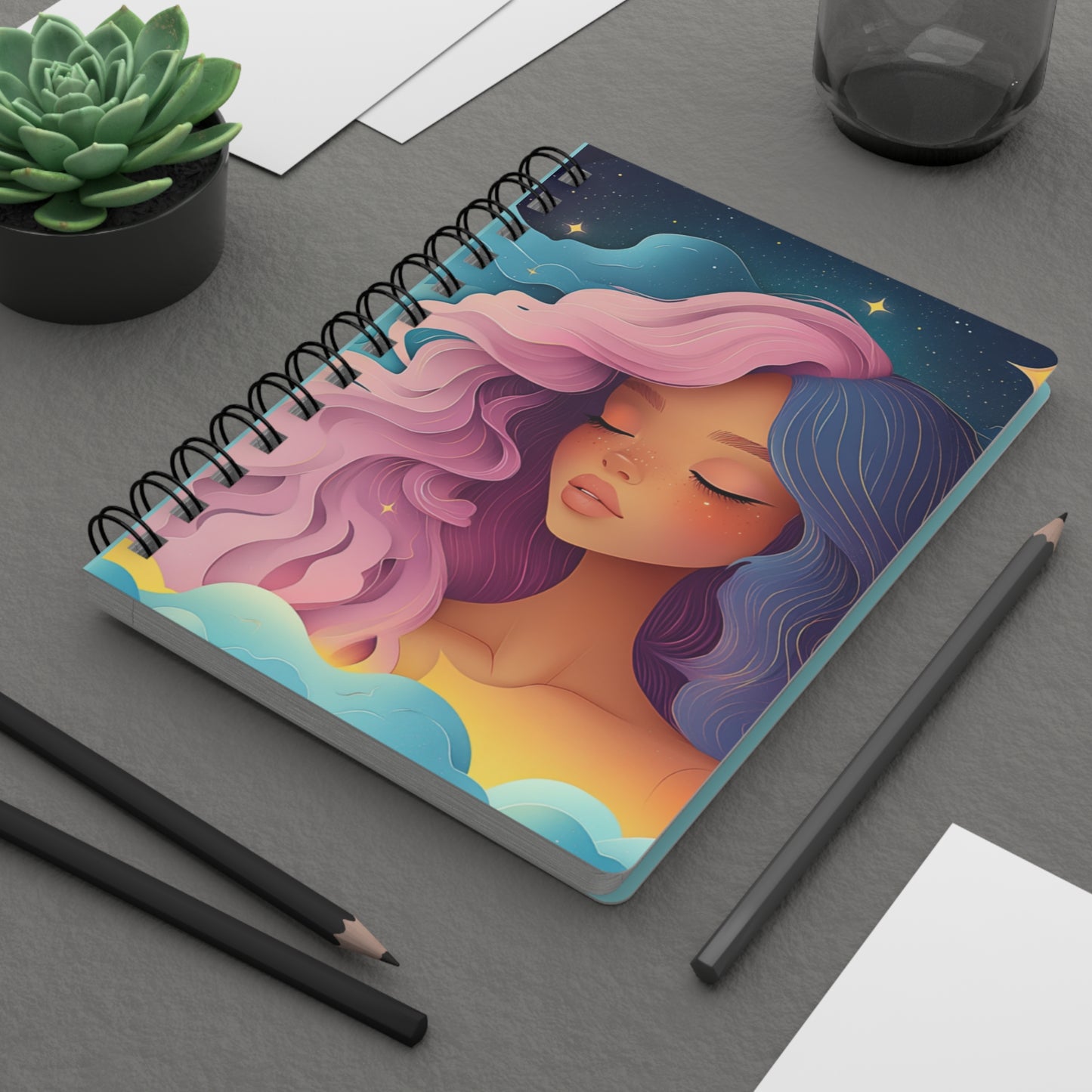 Spiral Bound Journal Spiral Bound Journal Wishstoria