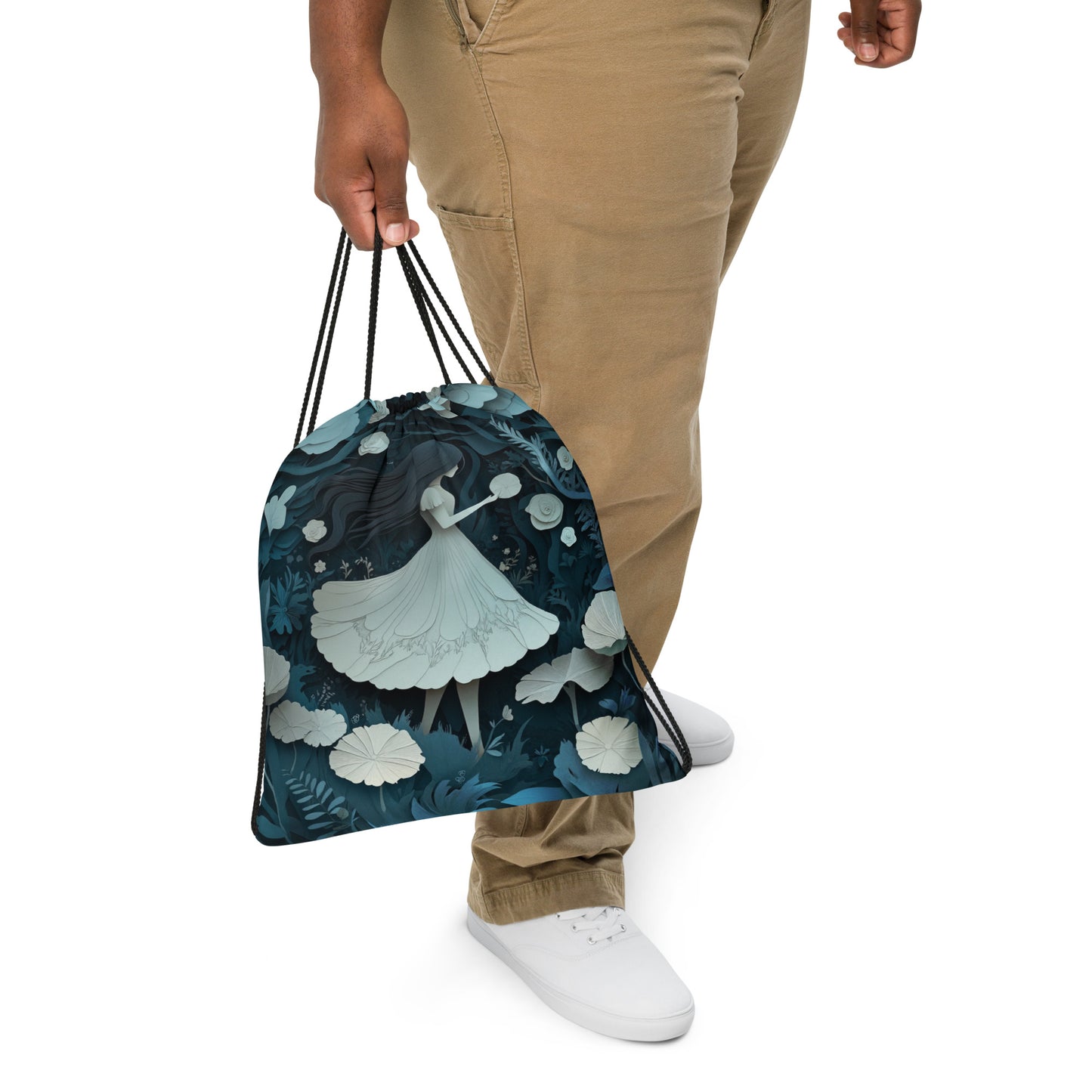 Dark Forest Drawstring bag 002 Dark Forest Drawstring bag 002 Wishstoria