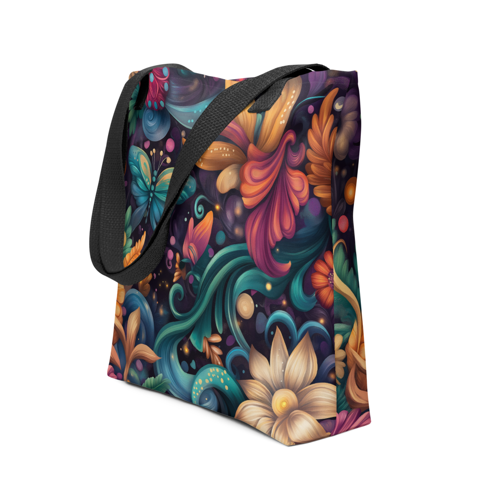 Enchanted Flora - Tote Bag Enchanted Flora - Tote Bag Wishstoria