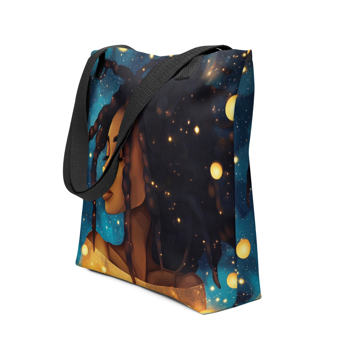 Mahogany Celestial Goddess - Tote Bag Mahogany Celestial Goddess - Tote Bag Wishstoria