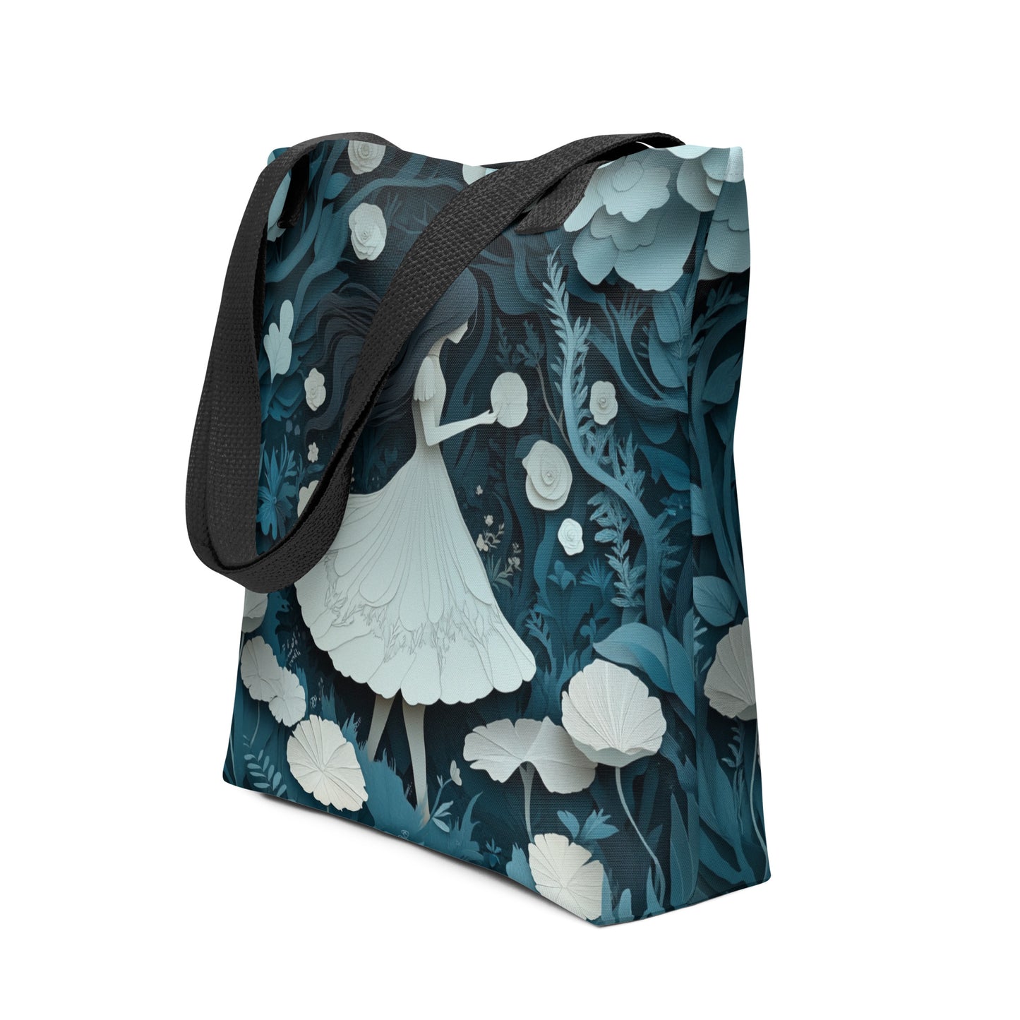 White and Blue Forest - Tote Bag White and Blue Forest - Tote Bag Wishstoria