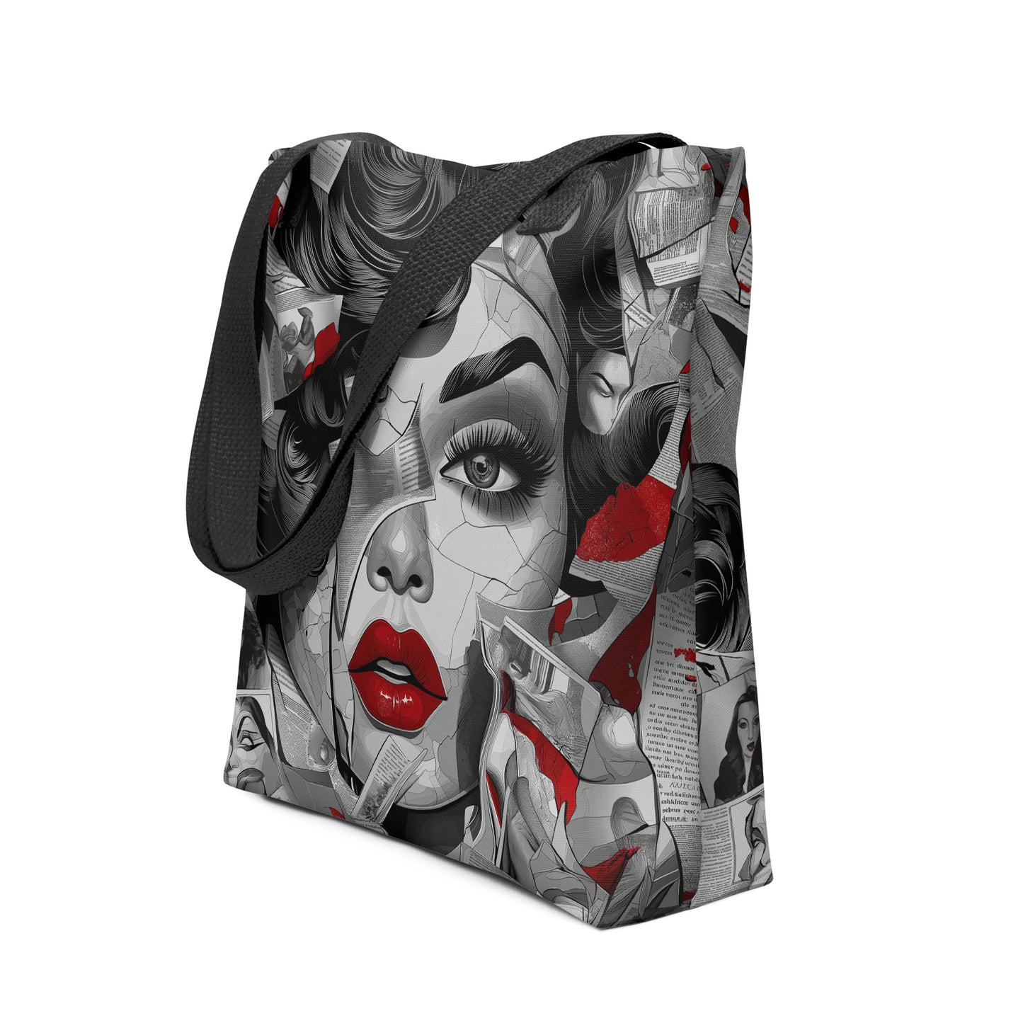 Monochrome Elegance #2 - Tote Bag Monochrome Elegance #2 - Tote Bag Wishstoria