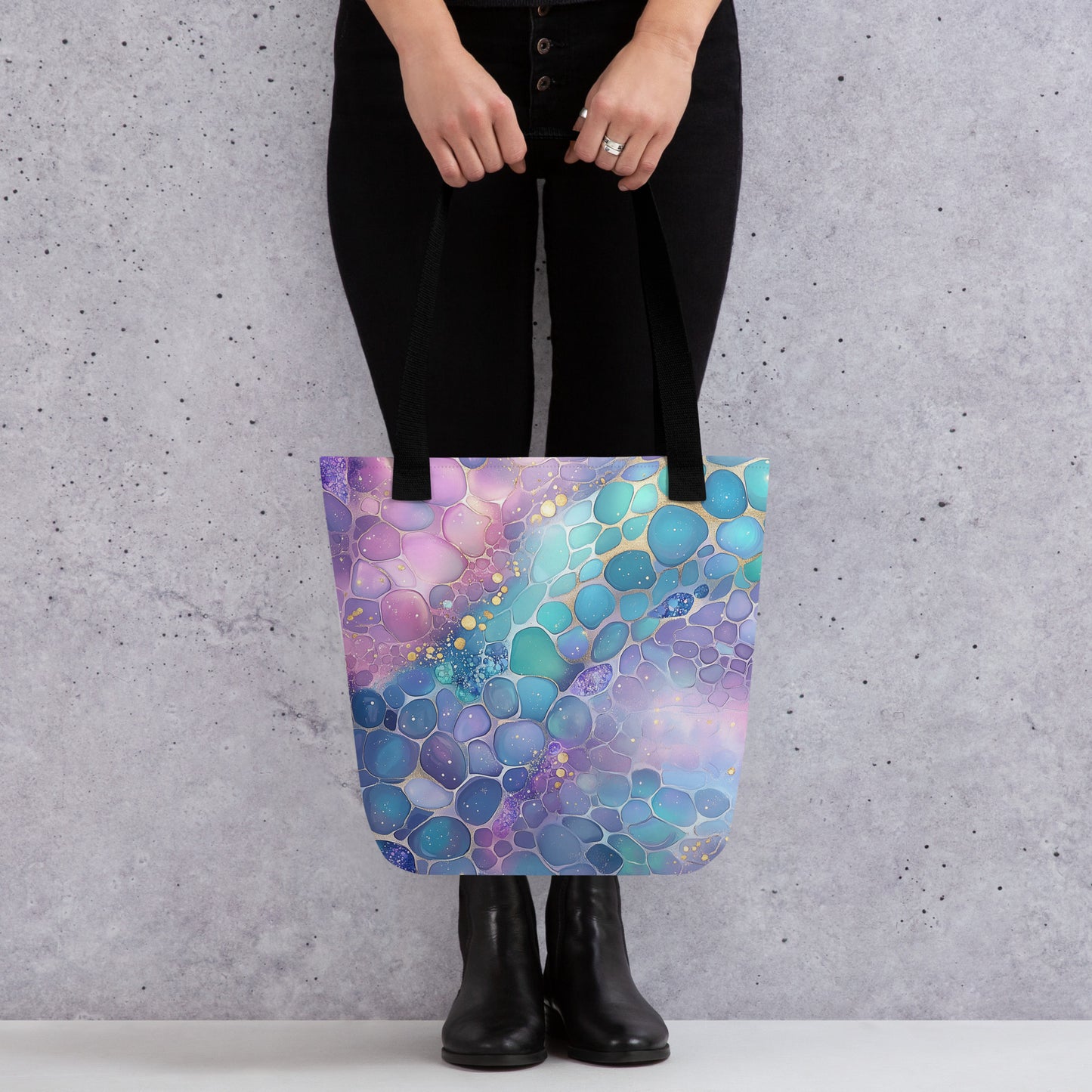 Opal Cosmos - Tote Bag Opal Cosmos - Tote Bag Wishstoria