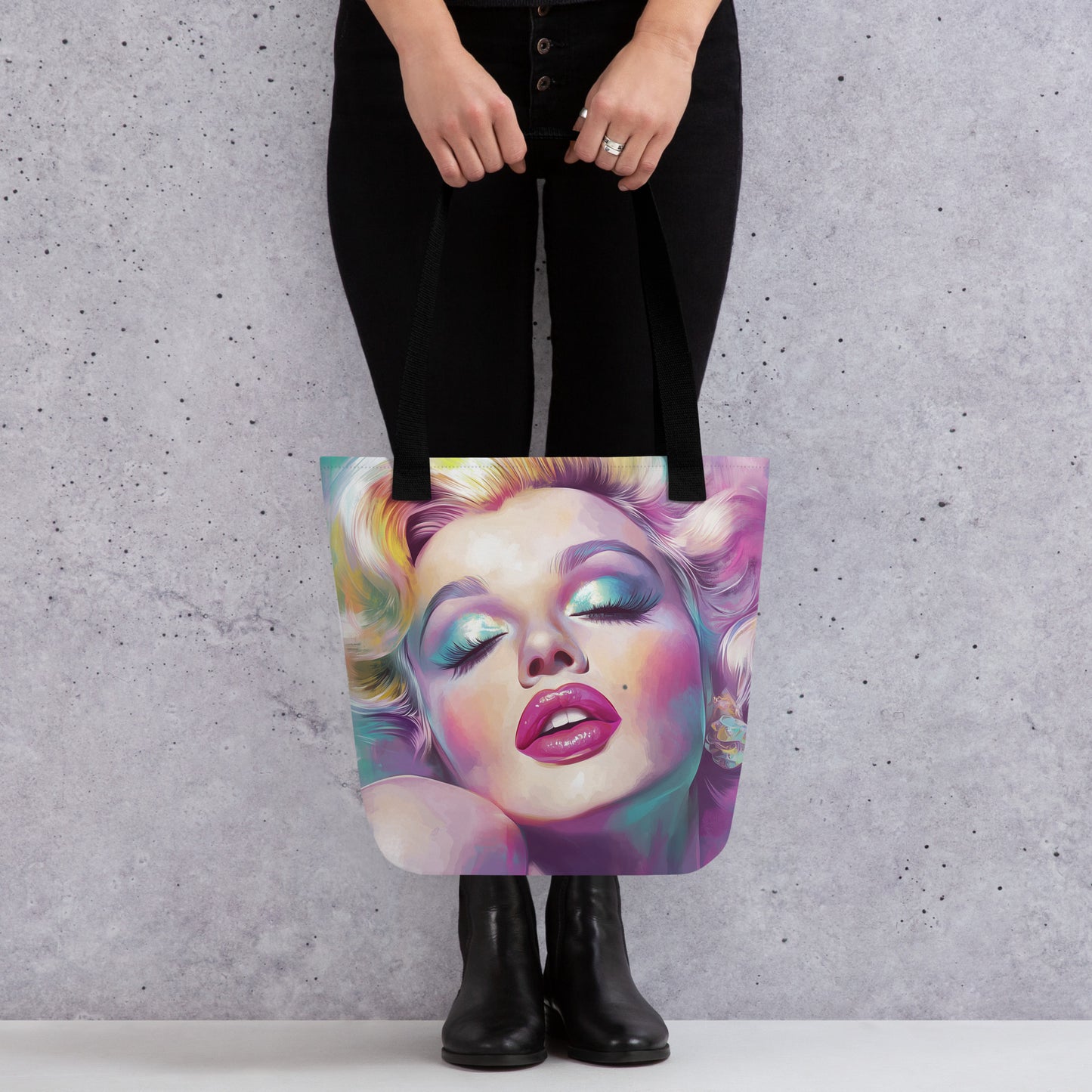 Pastel Marilyn - Tote Bag Pastel Marilyn - Tote Bag Wishstoria