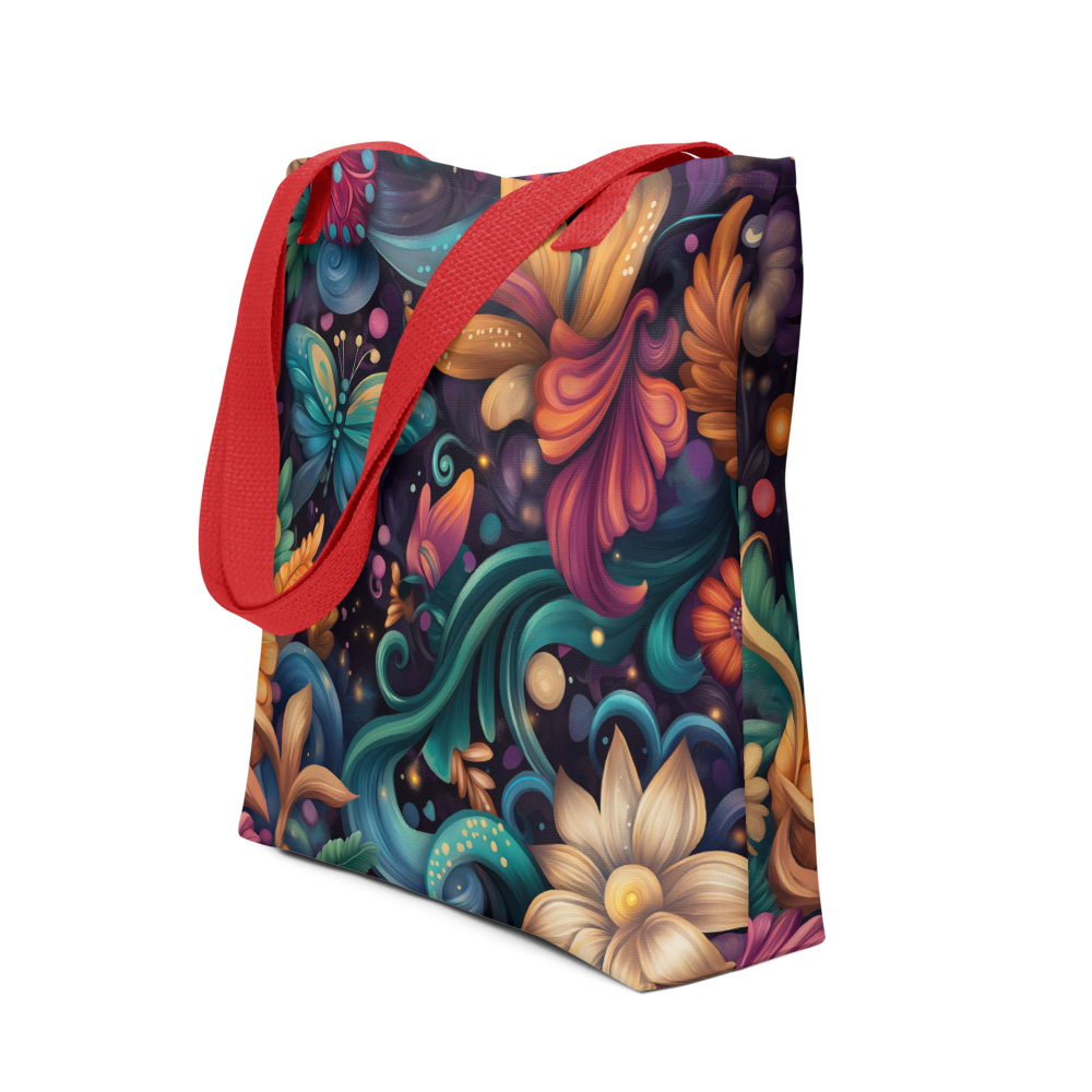 Enchanted Flora - Tote Bag Enchanted Flora - Tote Bag Wishstoria