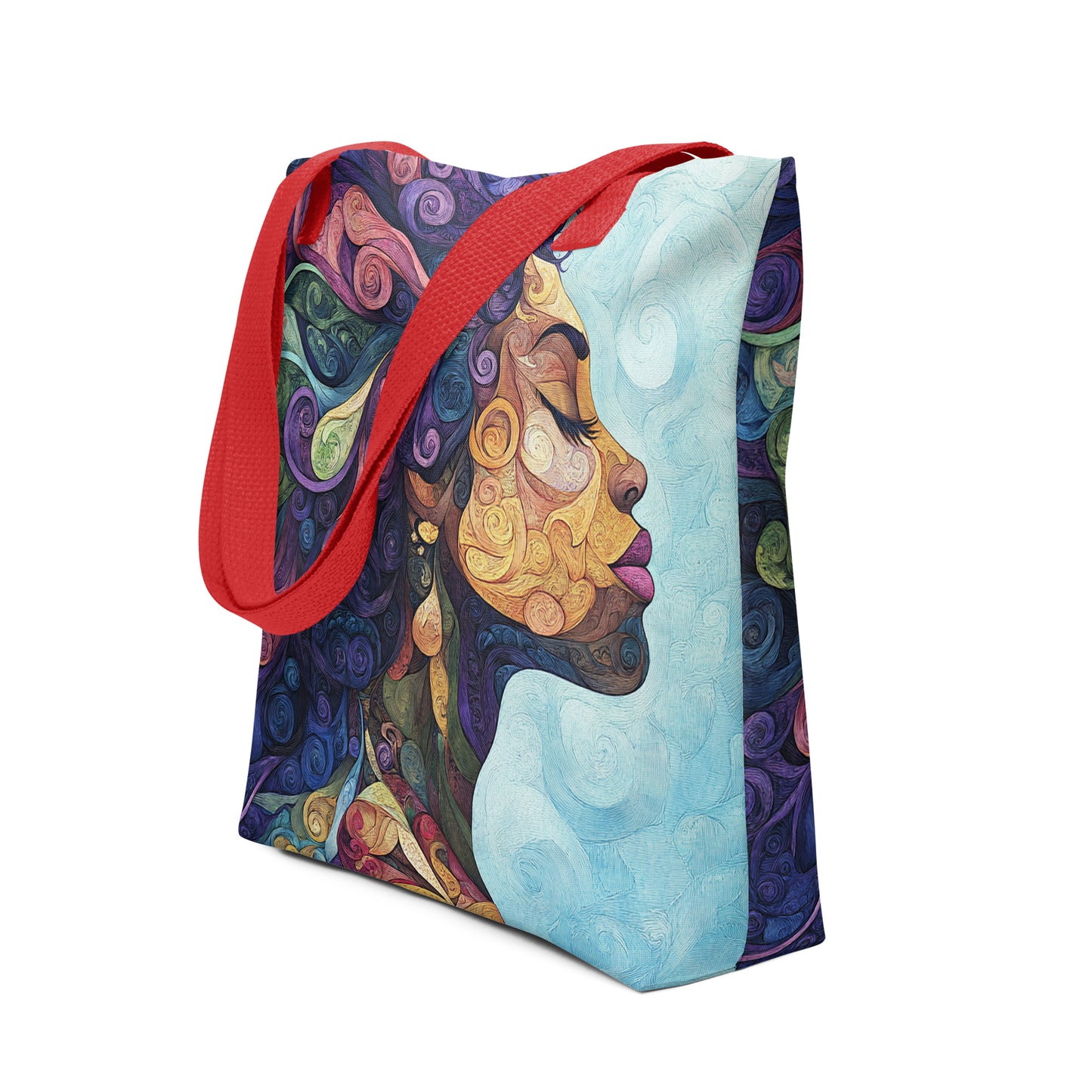 Vibrant Colors Woman - Tote bag Vibrant Colors Woman - Tote bag Wishstoria