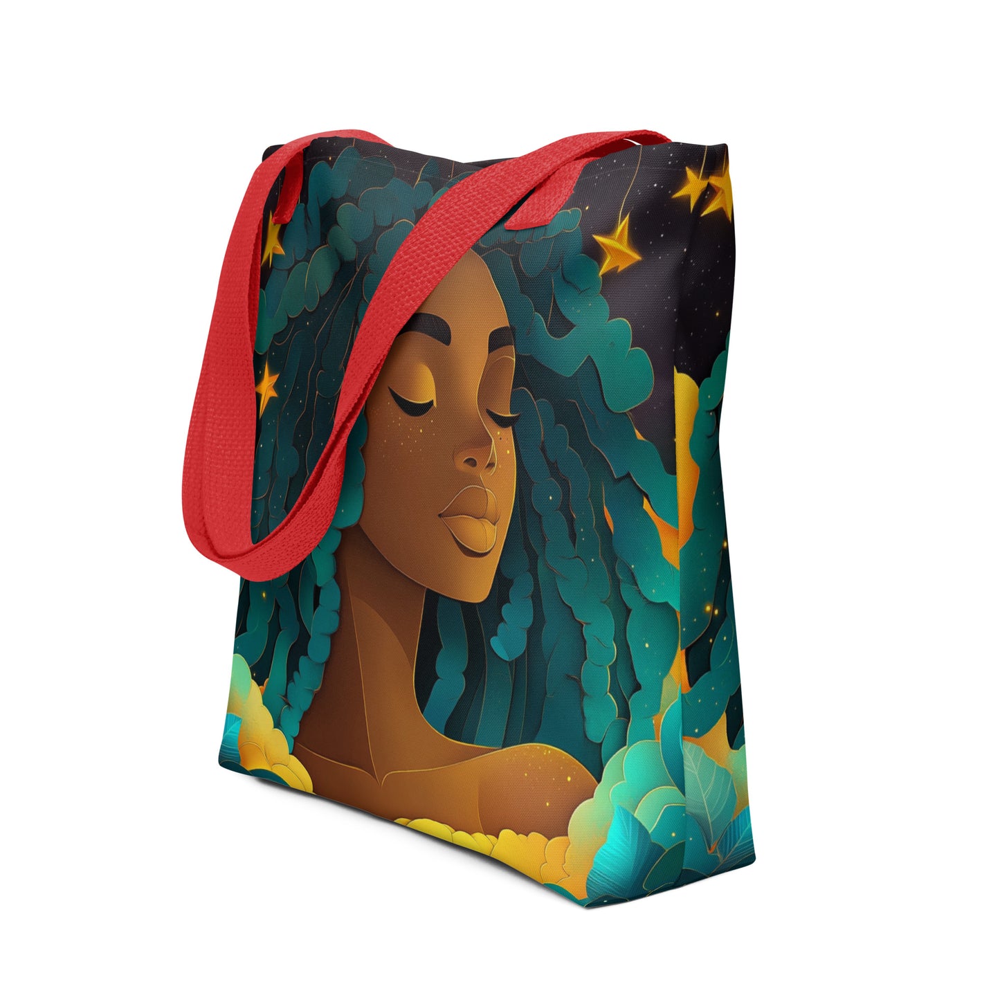 Turquoise Celestial Goddess - Tote Bag Turquoise Celestial Goddess - Tote Bag Wishstoria