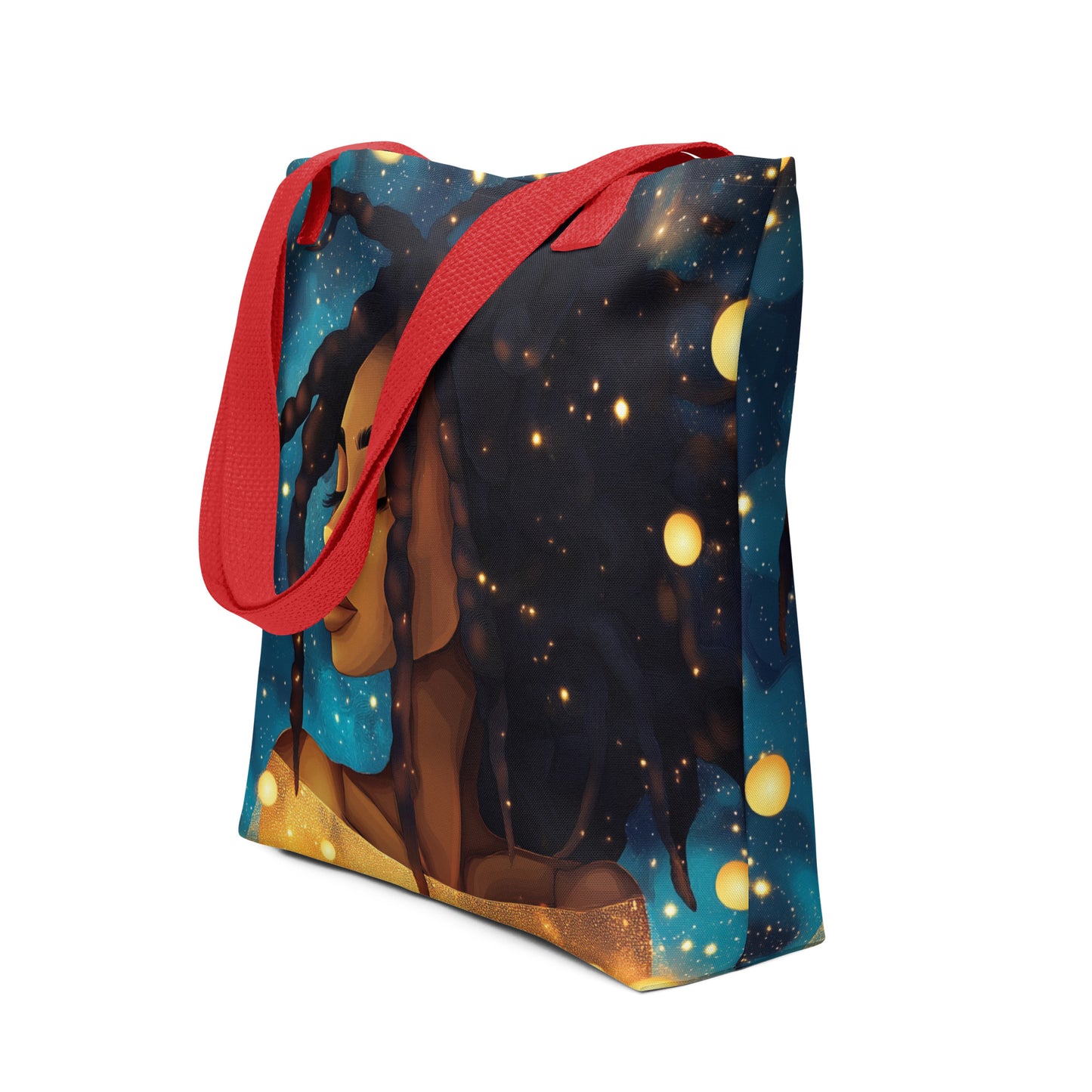 Mahogany Celestial Goddess - Tote Bag Mahogany Celestial Goddess - Tote Bag Wishstoria