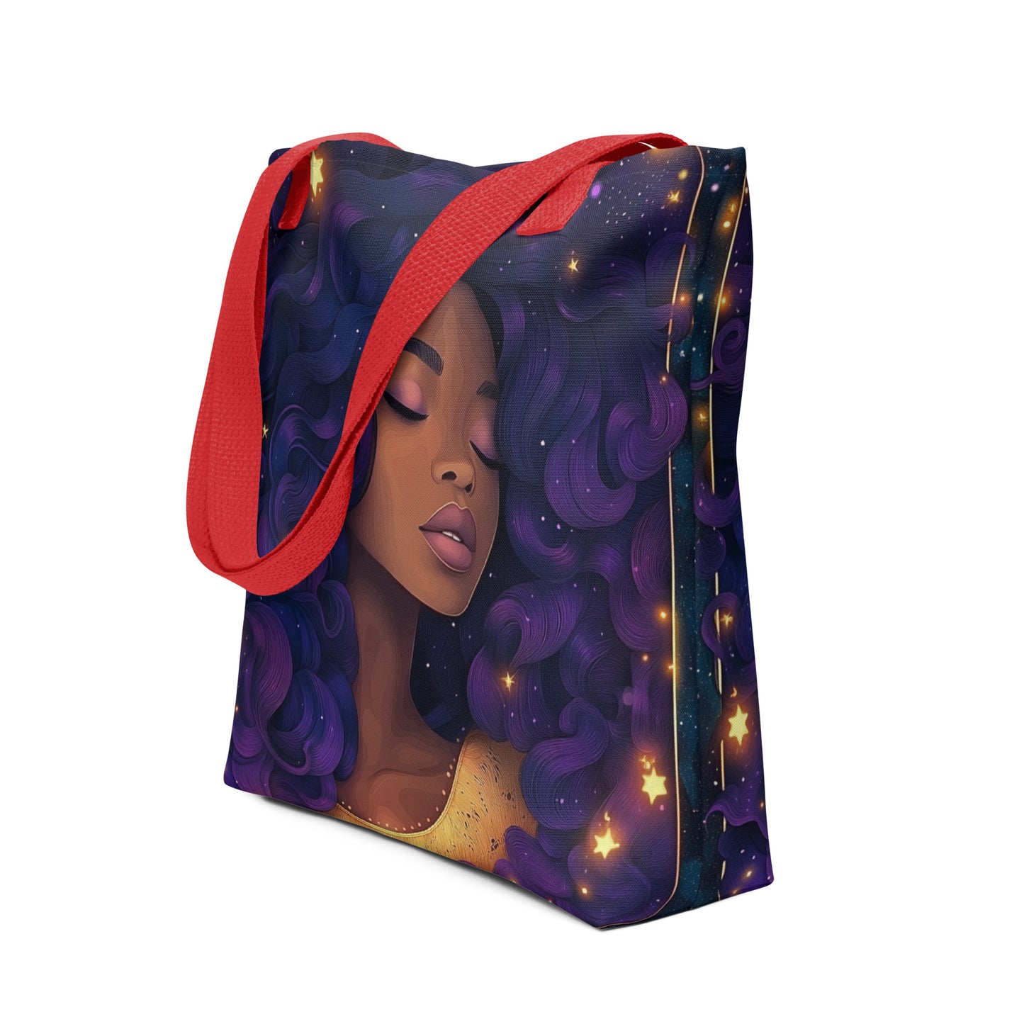 Purple Celestial Goddess - Tote Bag Purple Celestial Goddess - Tote Bag Wishstoria