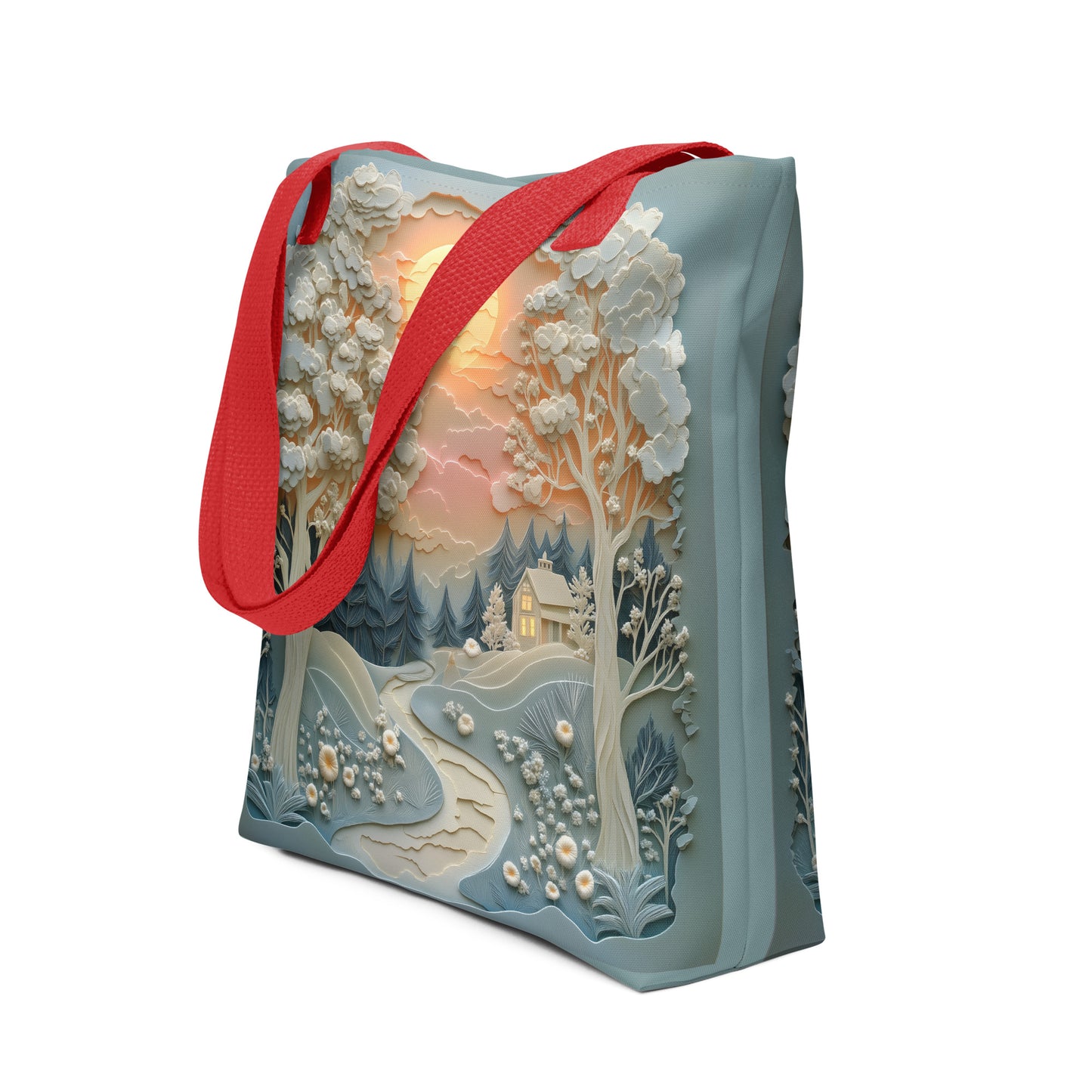 Glowing Landscape - Tote Bag Glowing Landscape - Tote Bag Wishstoria