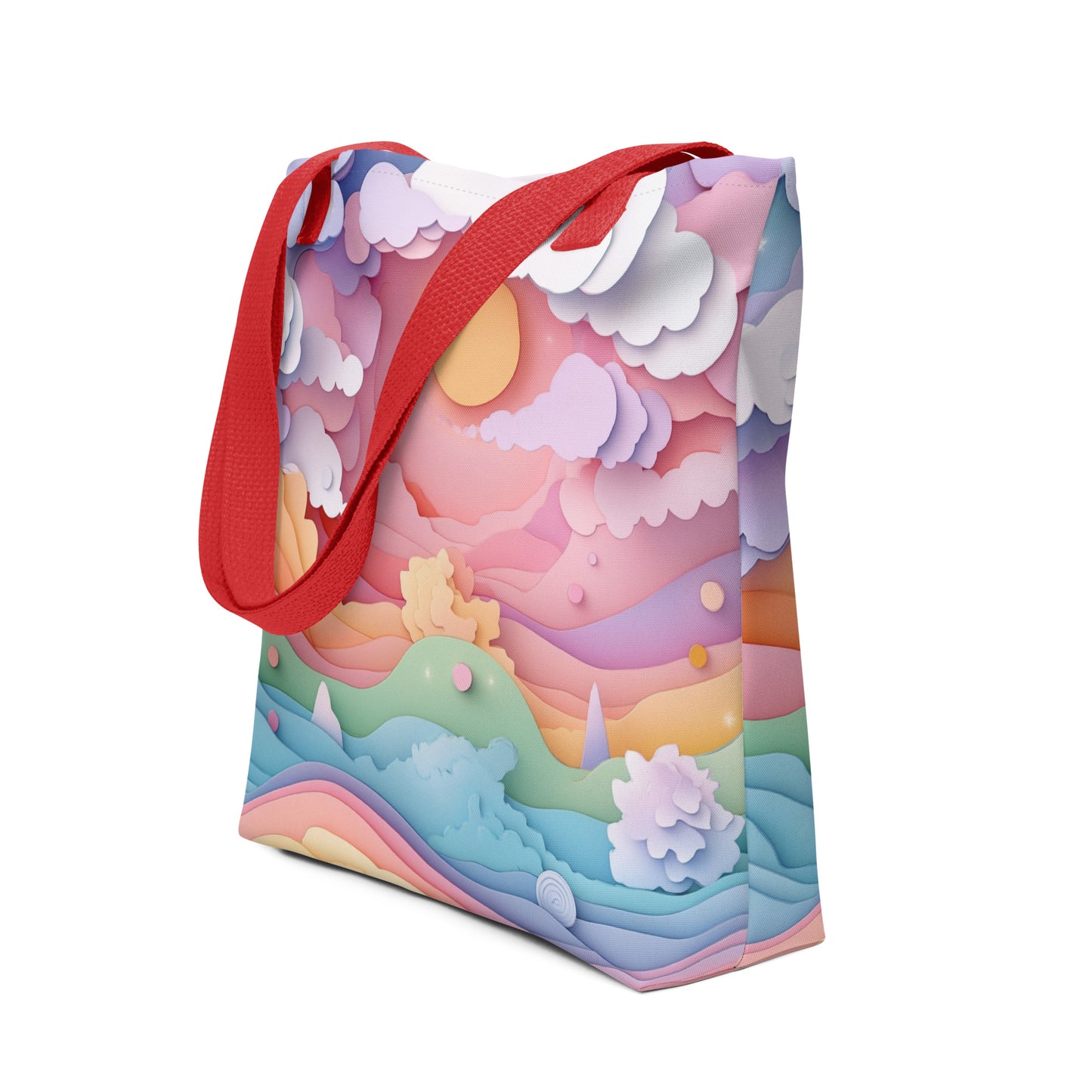 Paper Sunrise - Tote Bag Paper Sunrise - Tote Bag Wishstoria