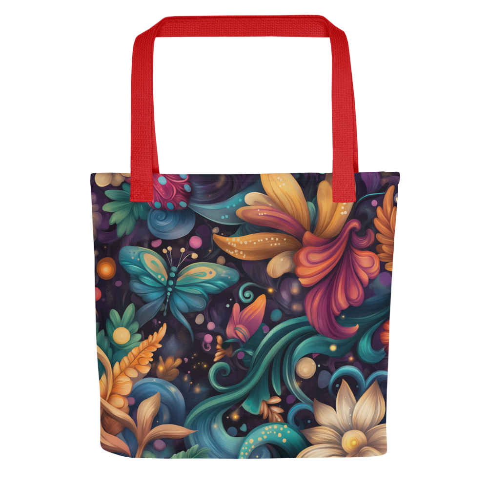 Enchanted Flora - Tote Bag Enchanted Flora - Tote Bag Wishstoria