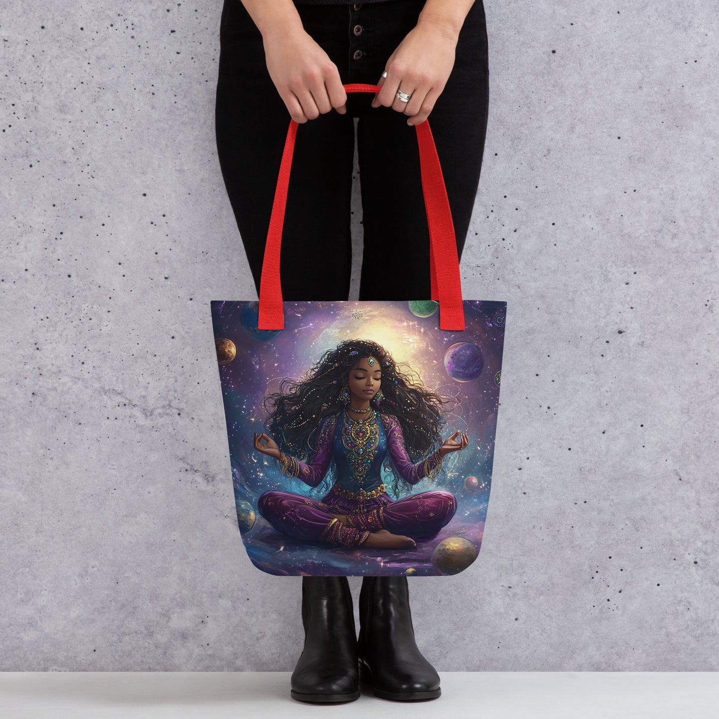 Cosmic Serenity - Tote Bag Cosmic Serenity - Tote Bag Wishstoria