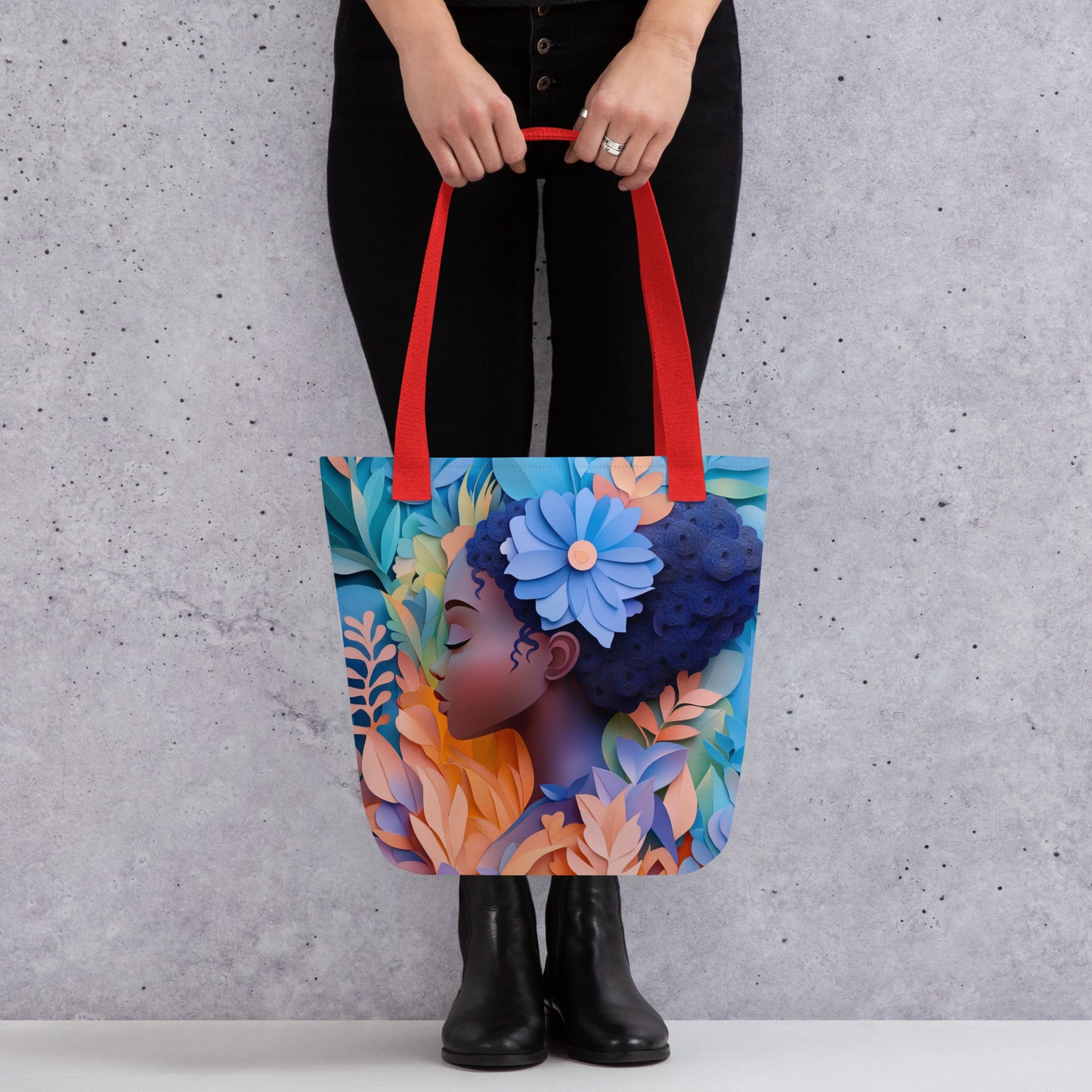 Flower Girl - Tote Bag Flower Girl - Tote Bag Wishstoria