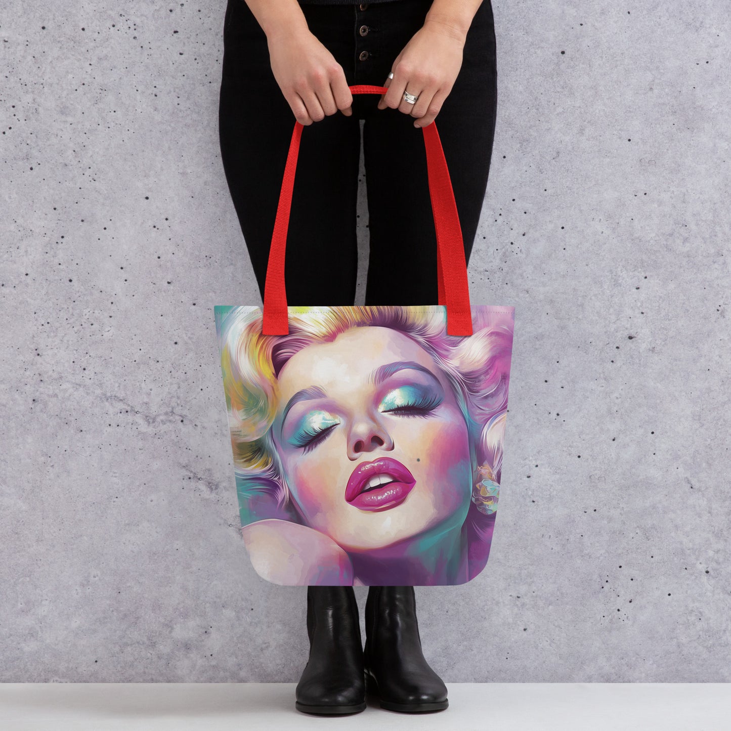 Pastel Marilyn - Tote Bag Pastel Marilyn - Tote Bag Wishstoria