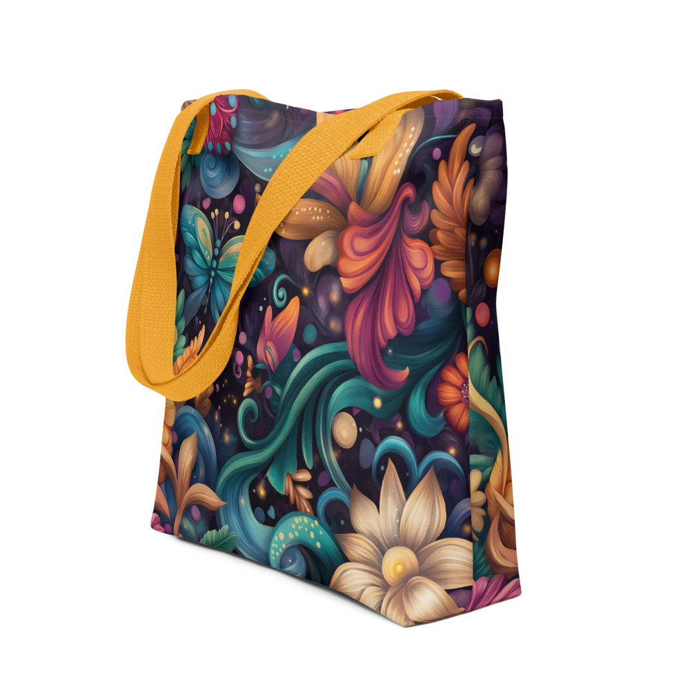 Enchanted Flora - Tote Bag Enchanted Flora - Tote Bag Wishstoria