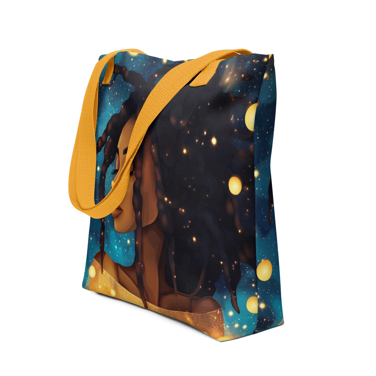 Mahogany Celestial Goddess - Tote Bag Mahogany Celestial Goddess - Tote Bag Wishstoria