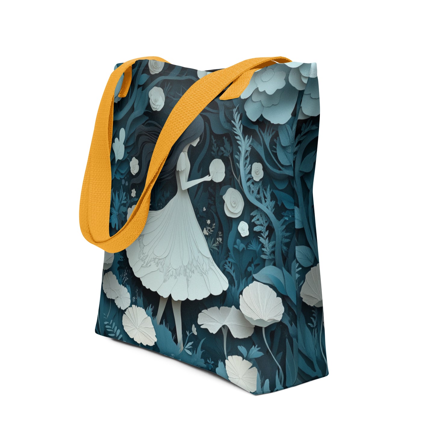 White and Blue Forest - Tote Bag White and Blue Forest - Tote Bag Wishstoria