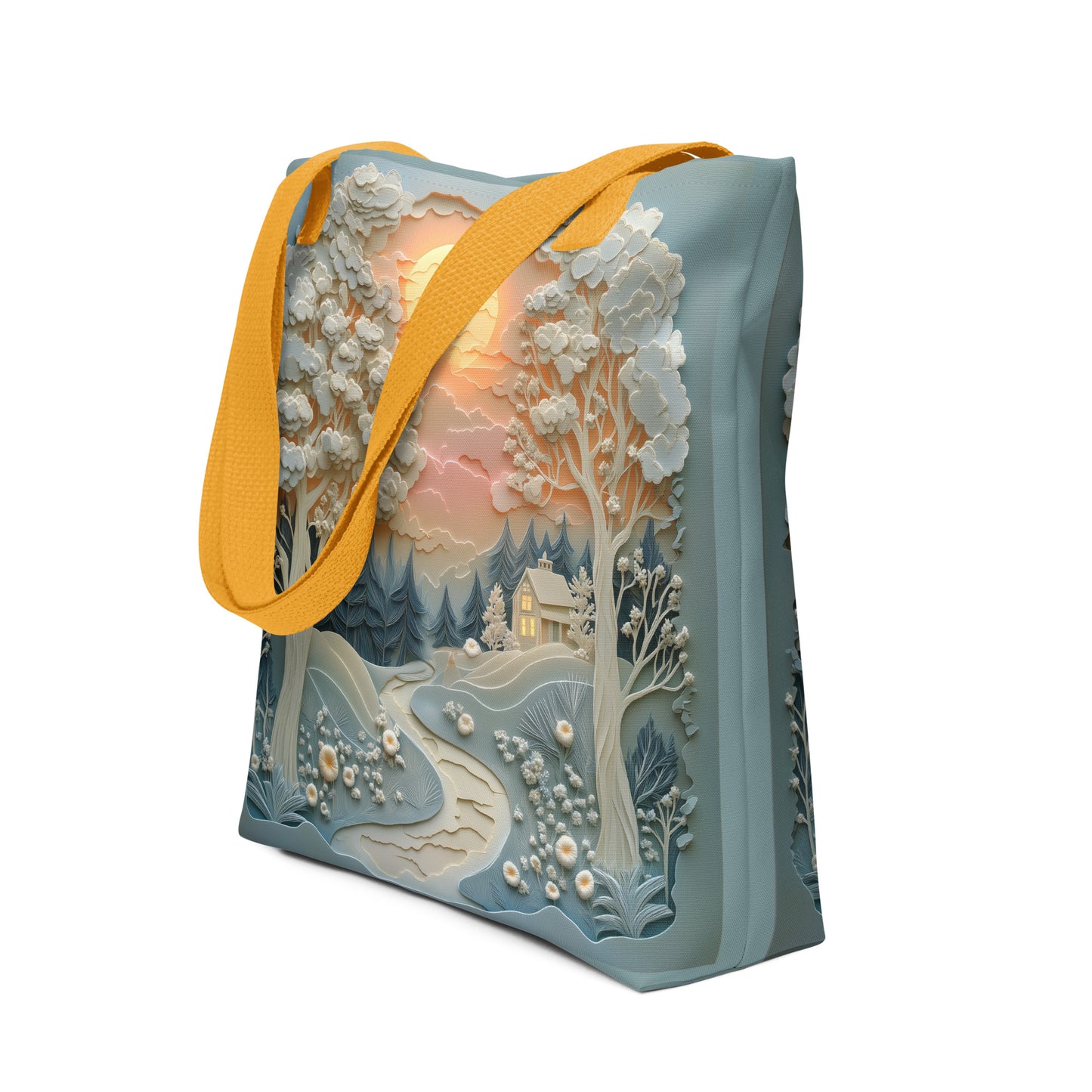 Glowing Landscape - Tote Bag Glowing Landscape - Tote Bag Wishstoria