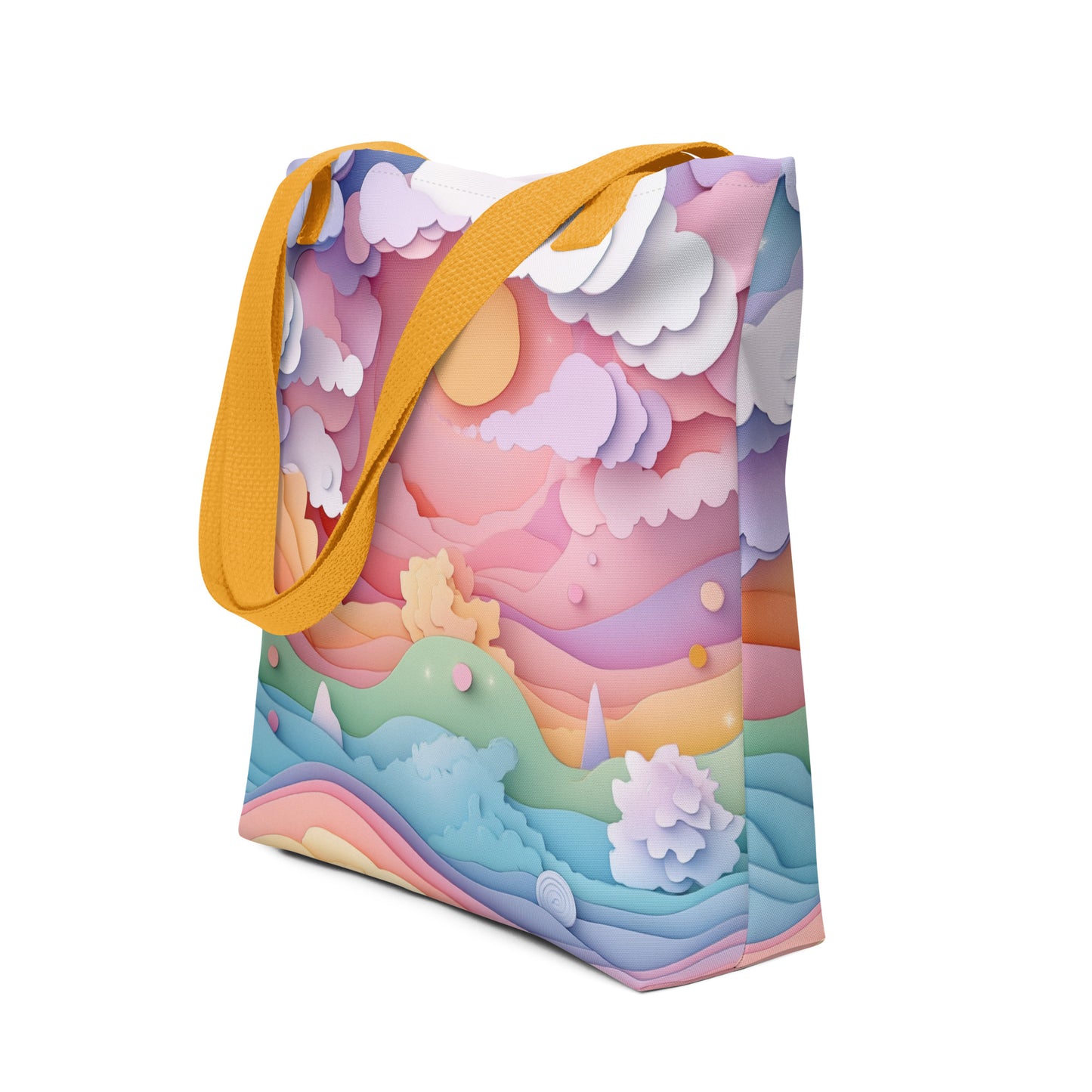 Paper Sunrise - Tote Bag Paper Sunrise - Tote Bag Wishstoria
