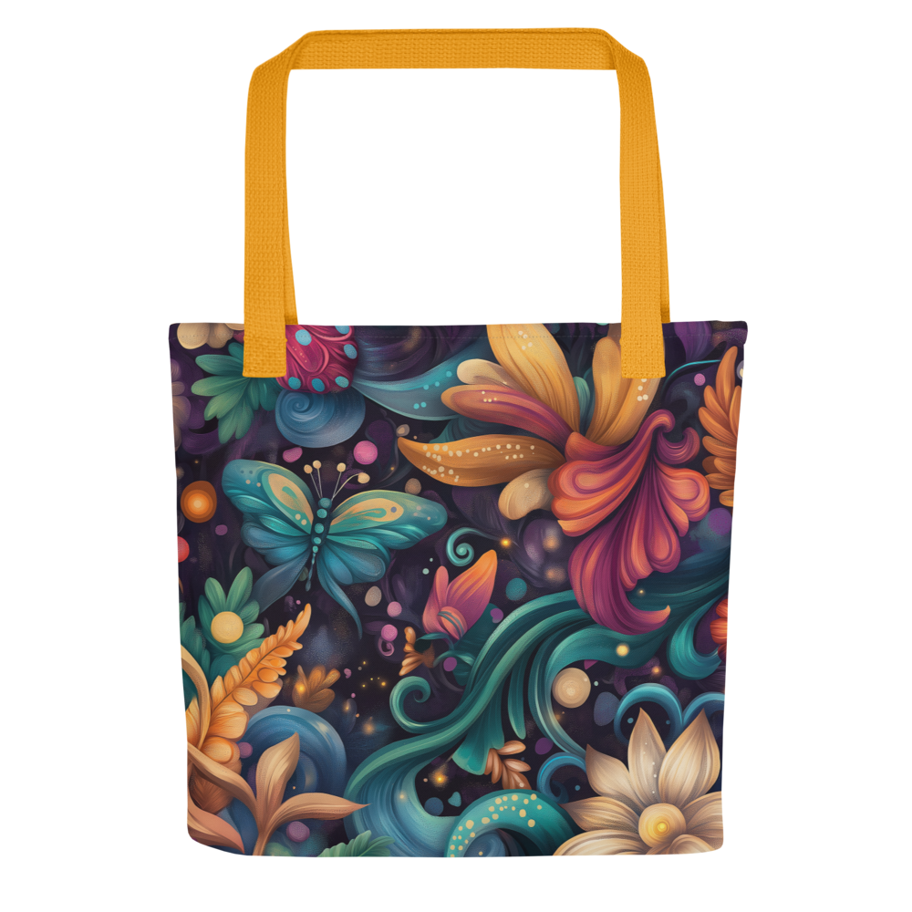 Enchanted Flora - Tote Bag Enchanted Flora - Tote Bag Wishstoria