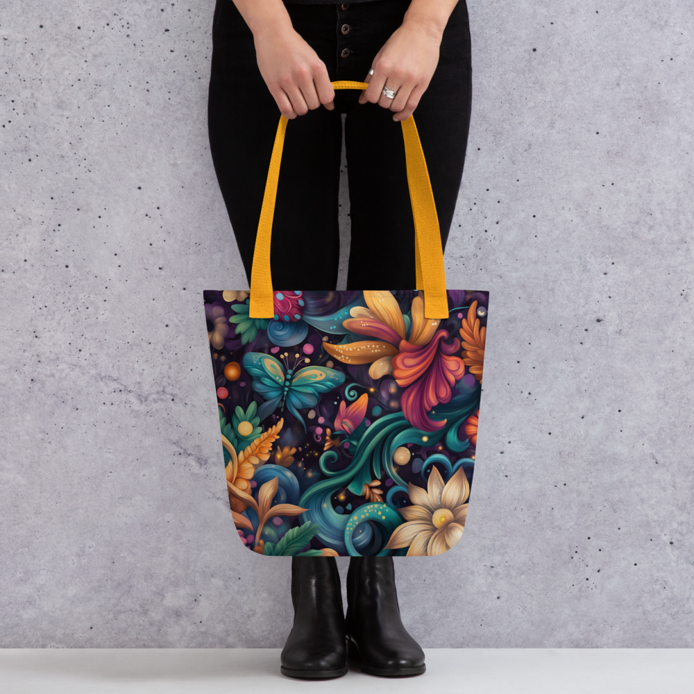 Enchanted Flora - Tote Bag Enchanted Flora - Tote Bag Wishstoria