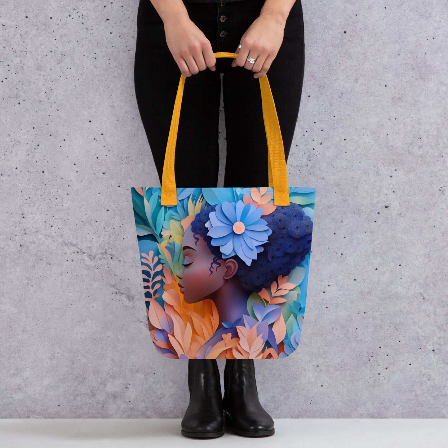 Flower Girl - Tote Bag Flower Girl - Tote Bag Wishstoria