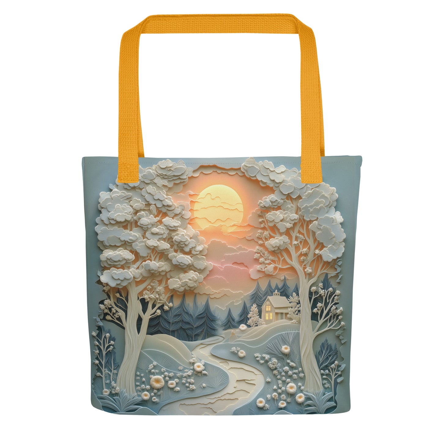 Glowing Landscape - Tote Bag Glowing Landscape - Tote Bag Wishstoria