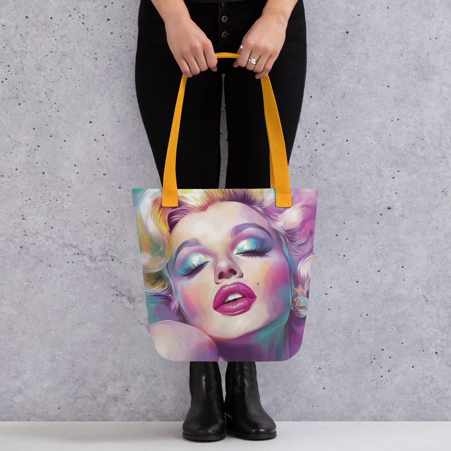 Pastel Marilyn - Tote Bag Pastel Marilyn - Tote Bag Wishstoria