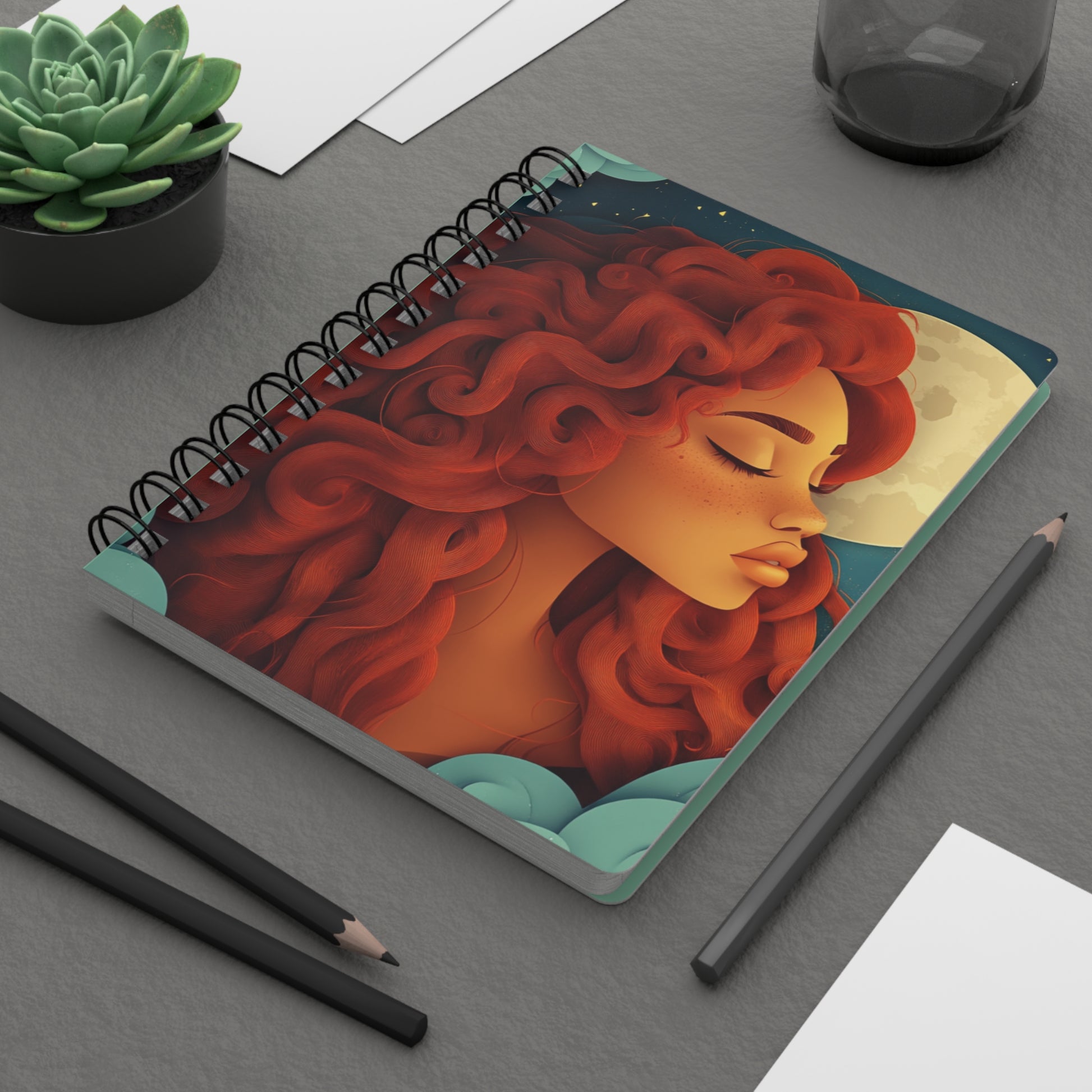 Spiral Bound Journal   Spiral Bound Journal Wishstoria