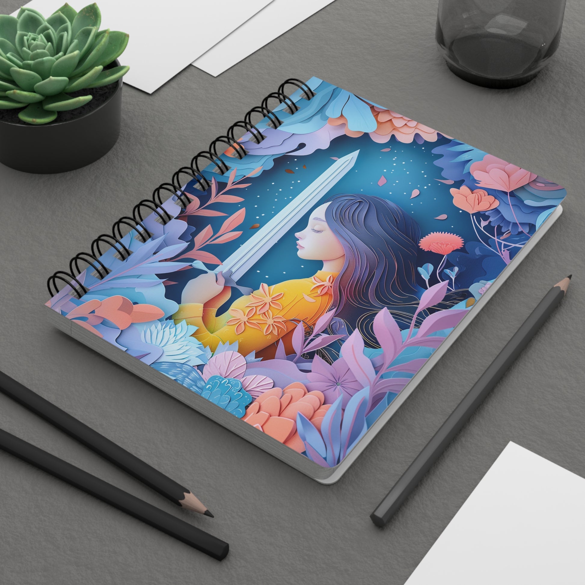 Spiral Bound Journal   Spiral Bound Journal Wishstoria