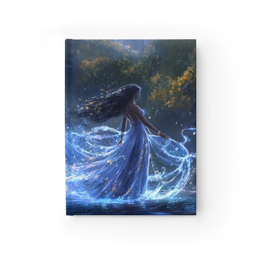 Water Goddess - Mini Hardcover Journal   Water Goddess - Mini Hardcover Journal Wishstoria