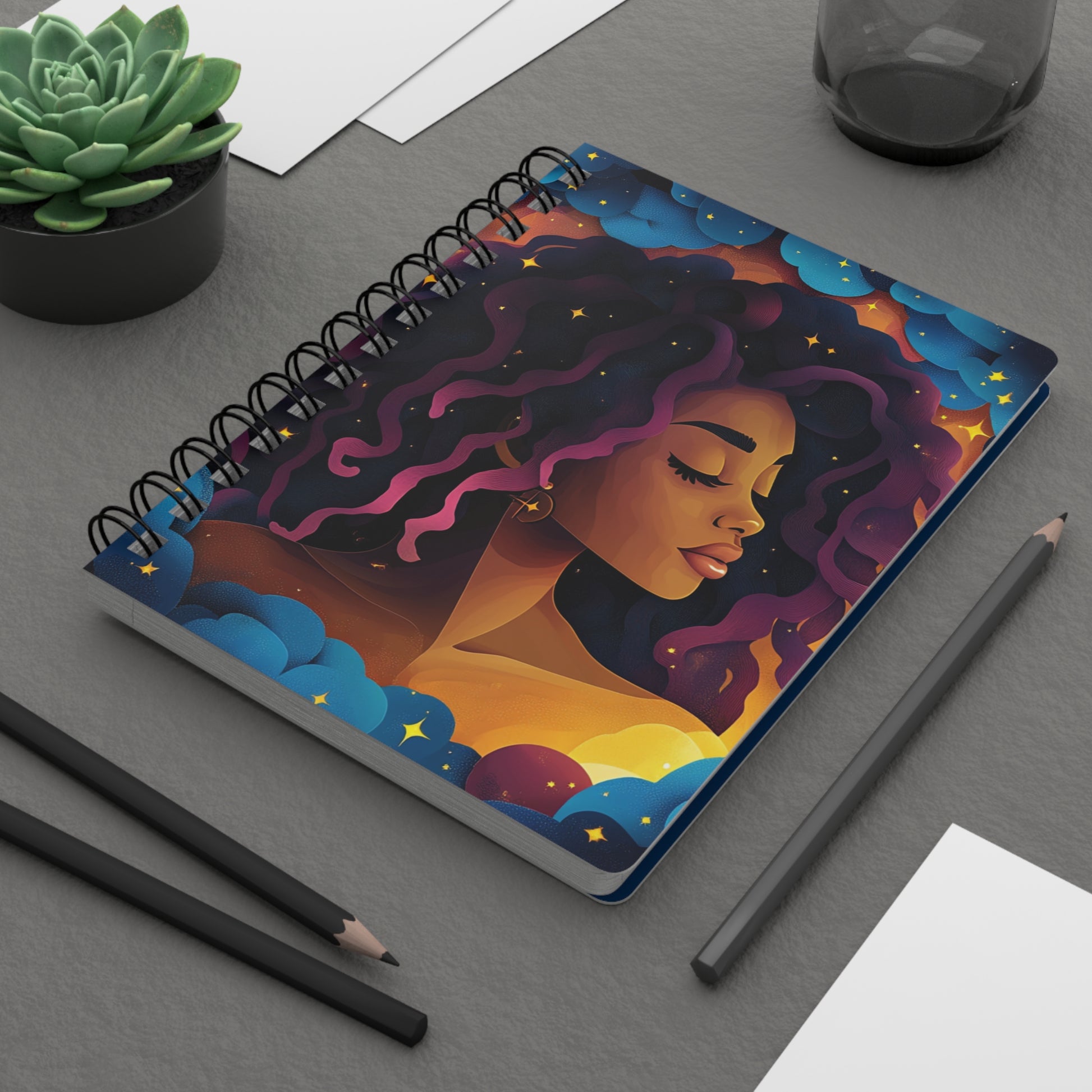 Spiral Bound Journal   Spiral Bound Journal Wishstoria