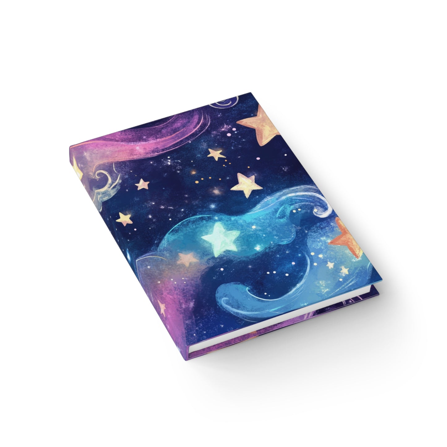 Dreamy Night Sky - Mini Hardcover Journal   Dreamy Night Sky - Mini Hardcover Journal Wishstoria