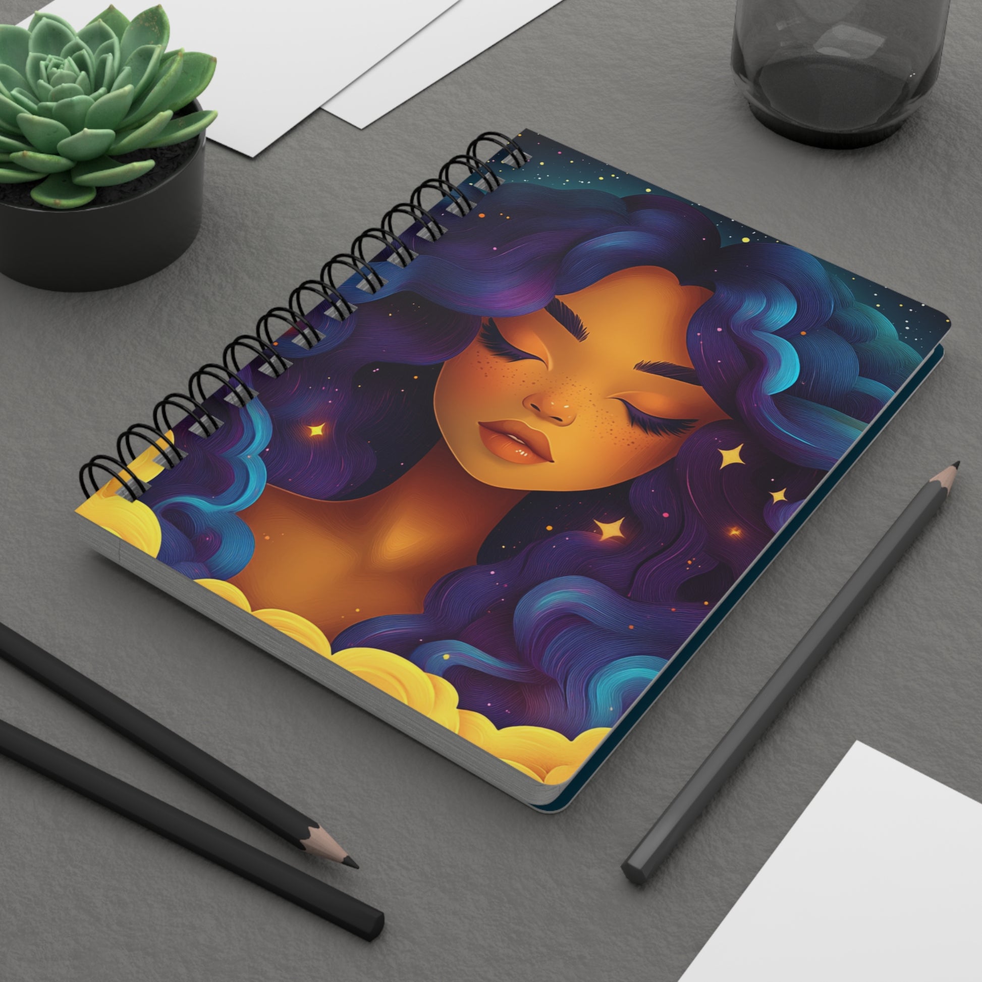 Spiral Bound Journal   Spiral Bound Journal Wishstoria