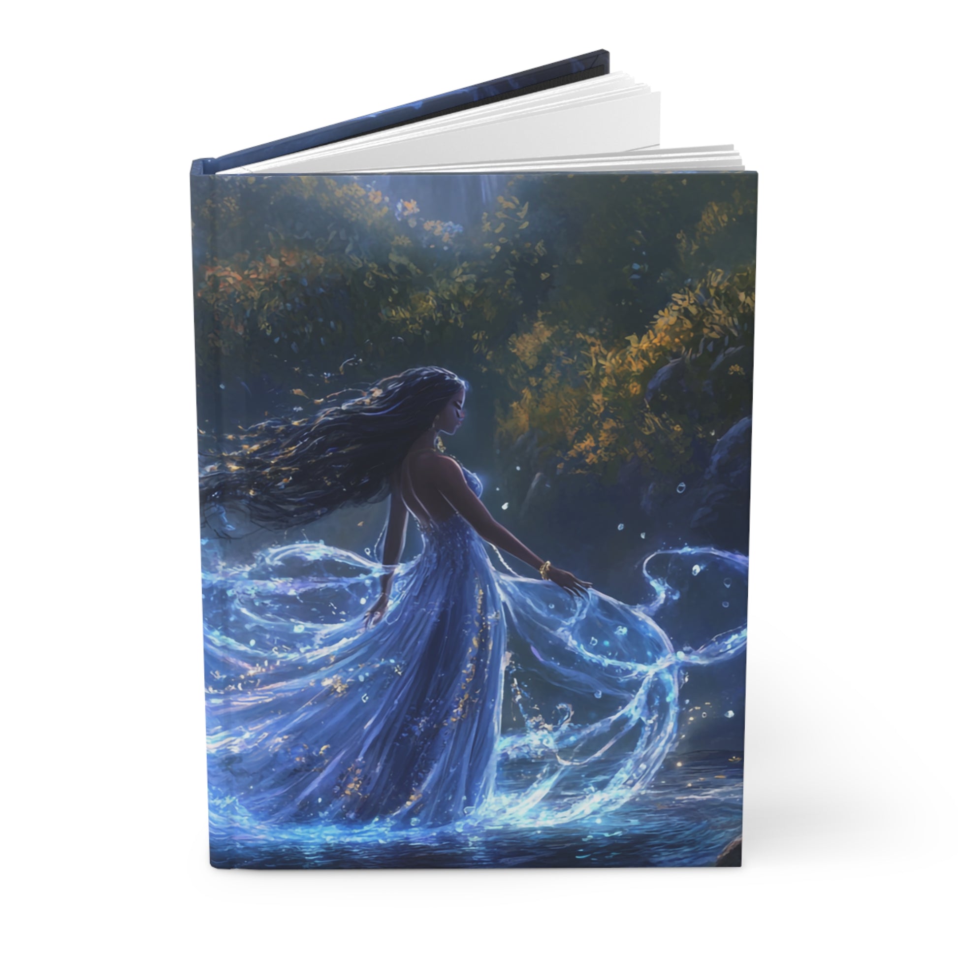 Water Goddess - Standard Hardcover Journal   Water Goddess - Standard Hardcover Journal Wishstoria