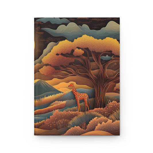 Sunset African Landscape - Standard Hardcover Journal   Sunset African Landscape - Standard Hardcover Journal Wishstoria