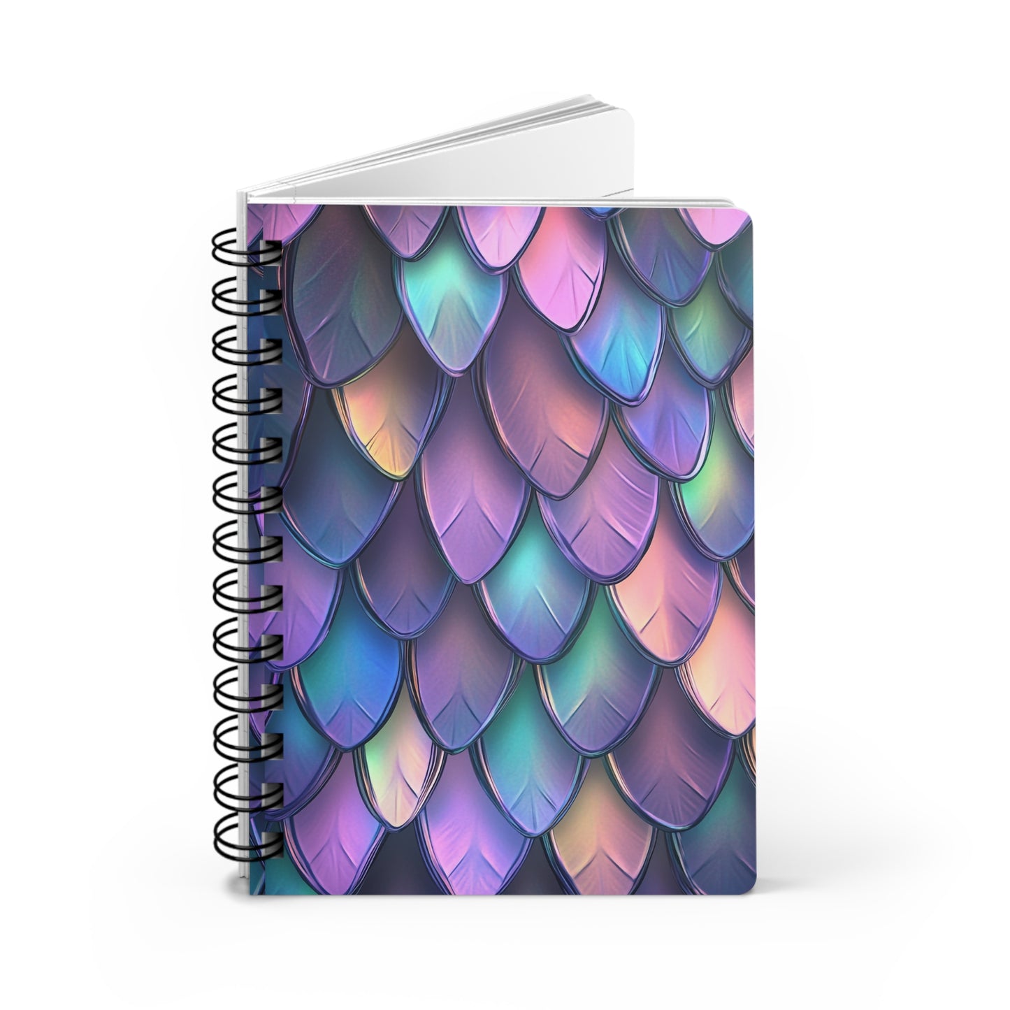 Spiral Bound Journal - Dragon Scales   Spiral Bound Journal - Dragon Scales Wishstoria
