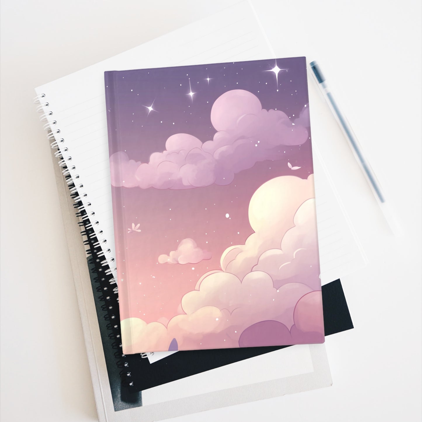 Dreamy Fantasy Sky - Mini Hardcover Journal   Dreamy Fantasy Sky - Mini Hardcover Journal Wishstoria