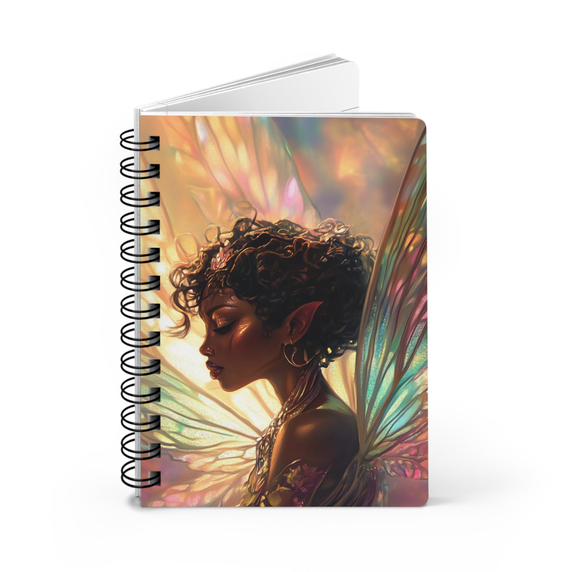 Spiral Bound Journal - Sunkissed Fairy   Spiral Bound Journal - Sunkissed Fairy Wishstoria
