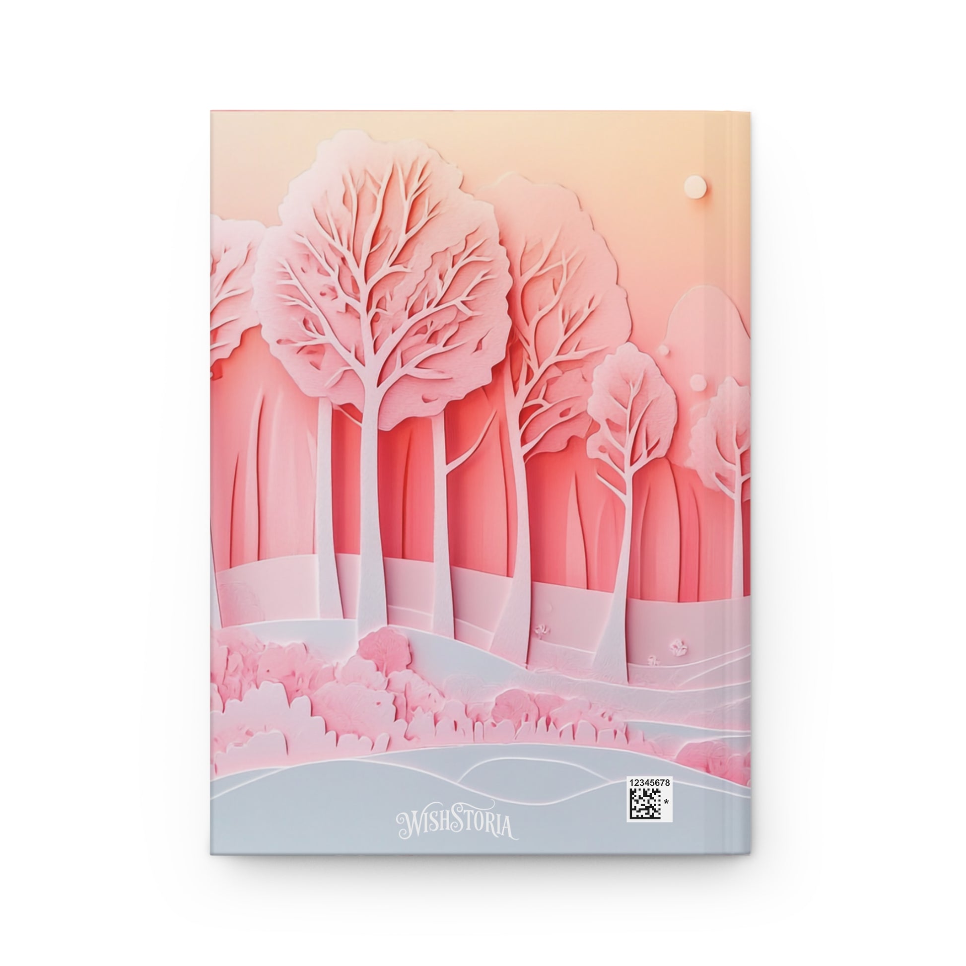 Dreamy Pink Forest - Standard Hardcover Journal   Dreamy Pink Forest - Standard Hardcover Journal Wishstoria