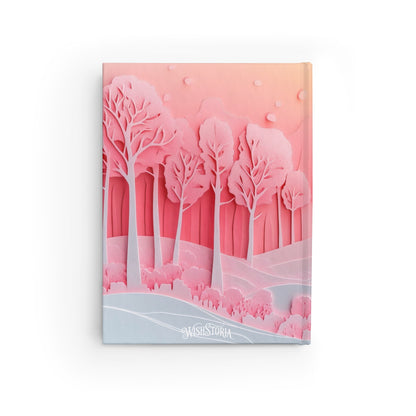 Dreamy Pink Forest - Mini Hardcover Journal   Dreamy Pink Forest - Mini Hardcover Journal Wishstoria
