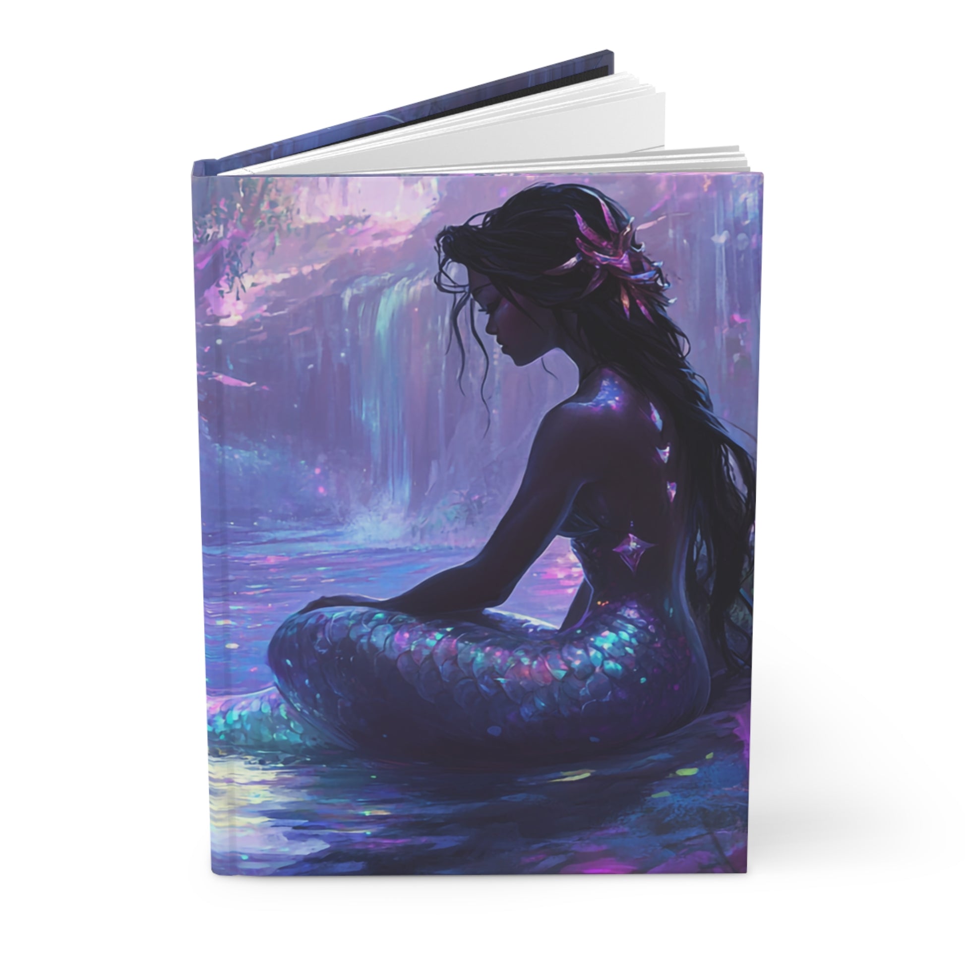 Enchanted Mermaid - Standard Hardcover Journal   Enchanted Mermaid - Standard Hardcover Journal Wishstoria