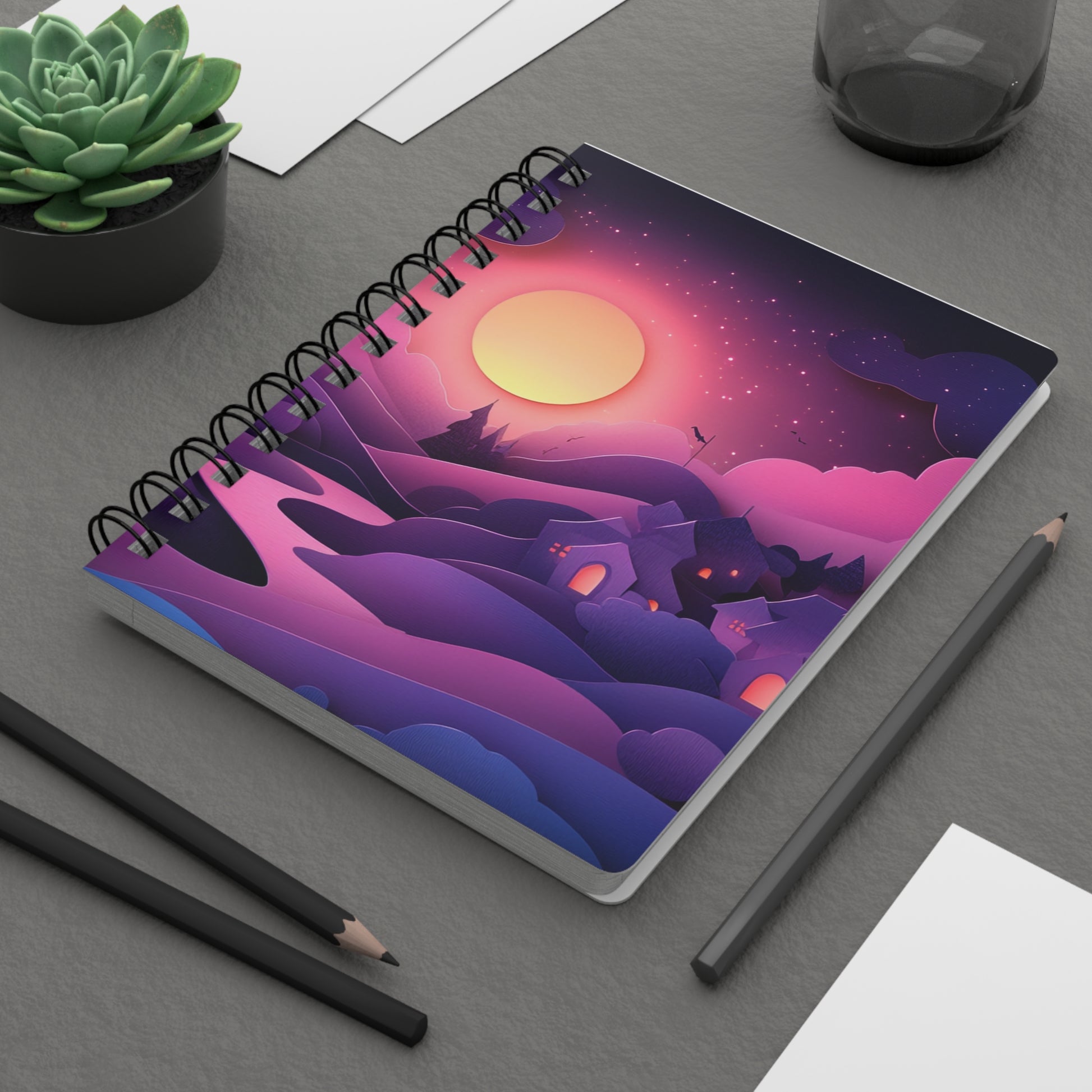 Spiral Bound Journal   Spiral Bound Journal Wishstoria